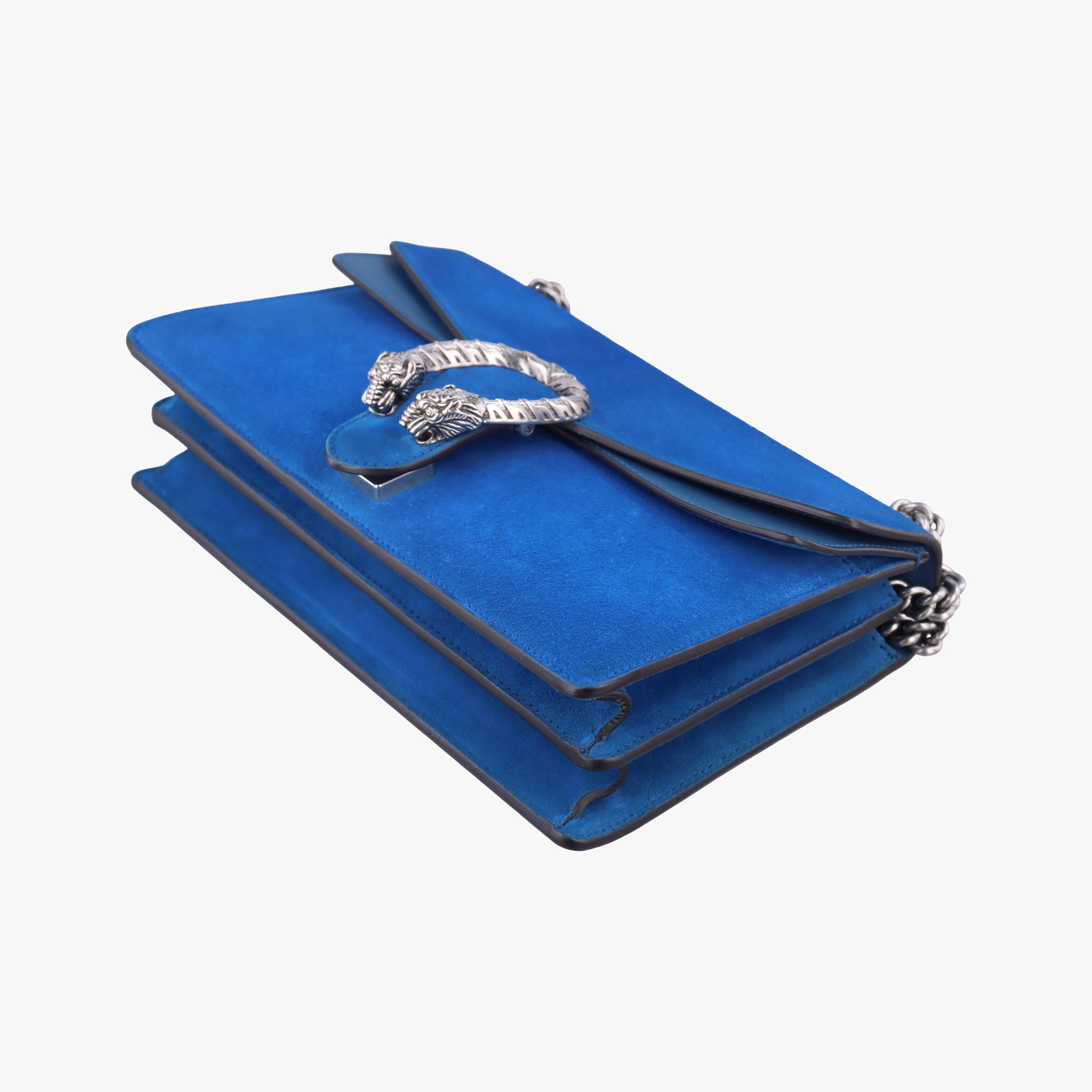 Vintage Gucci Dionysus Blue Suede 400249 shoulderbag | stylenewstar