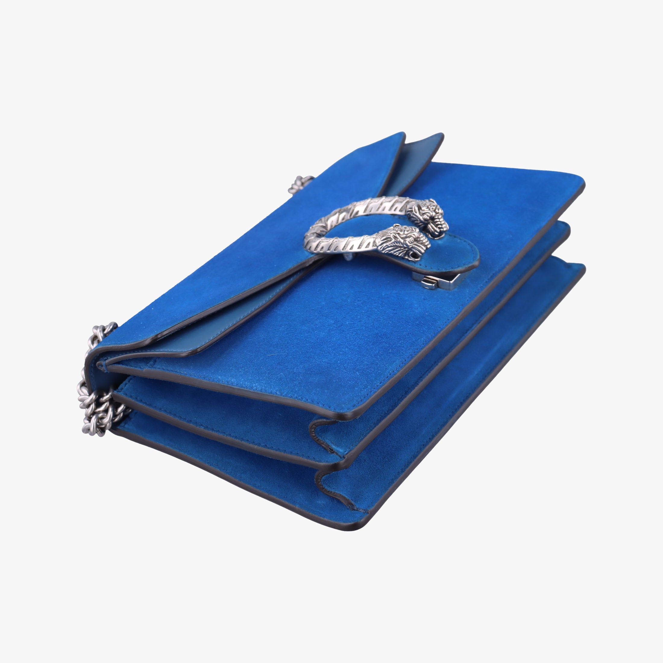 Vintage Gucci Dionysus Blue Suede 400249 shoulderbag | stylenewstar