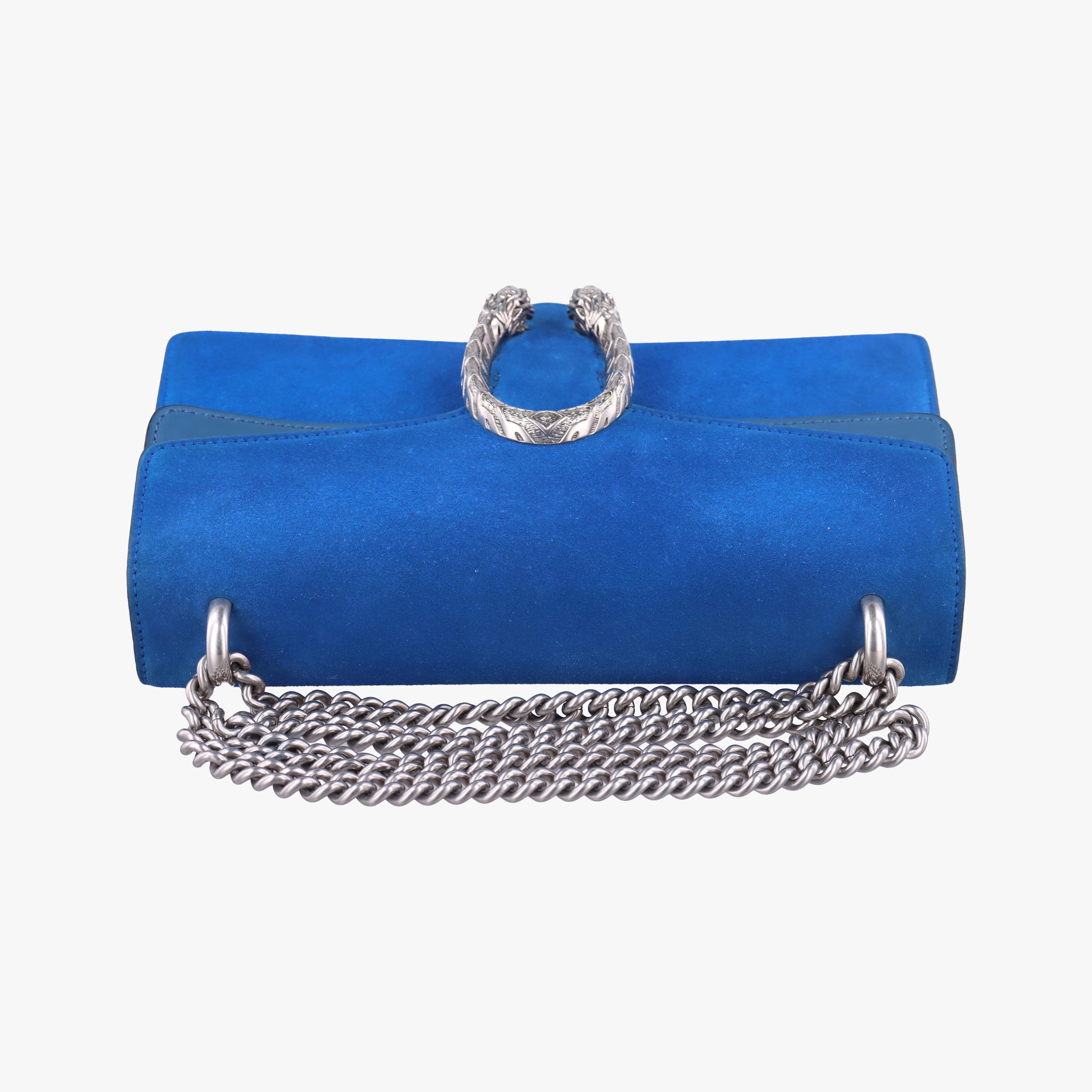 Vintage Gucci Dionysus Blue Suede 400249 shoulderbag | stylenewstar