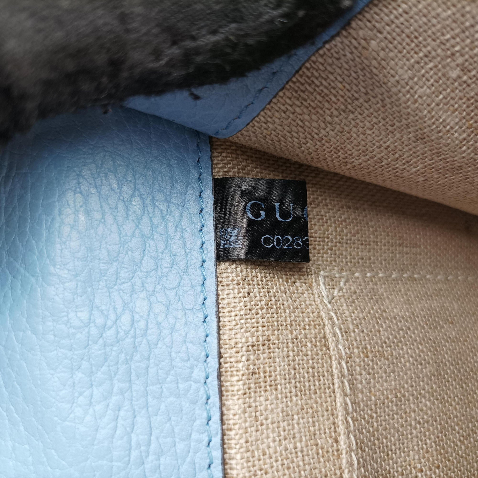 Pre-owned Gucci Interlocking G Blue Leather 510304 shoulderbag | stylenewstar