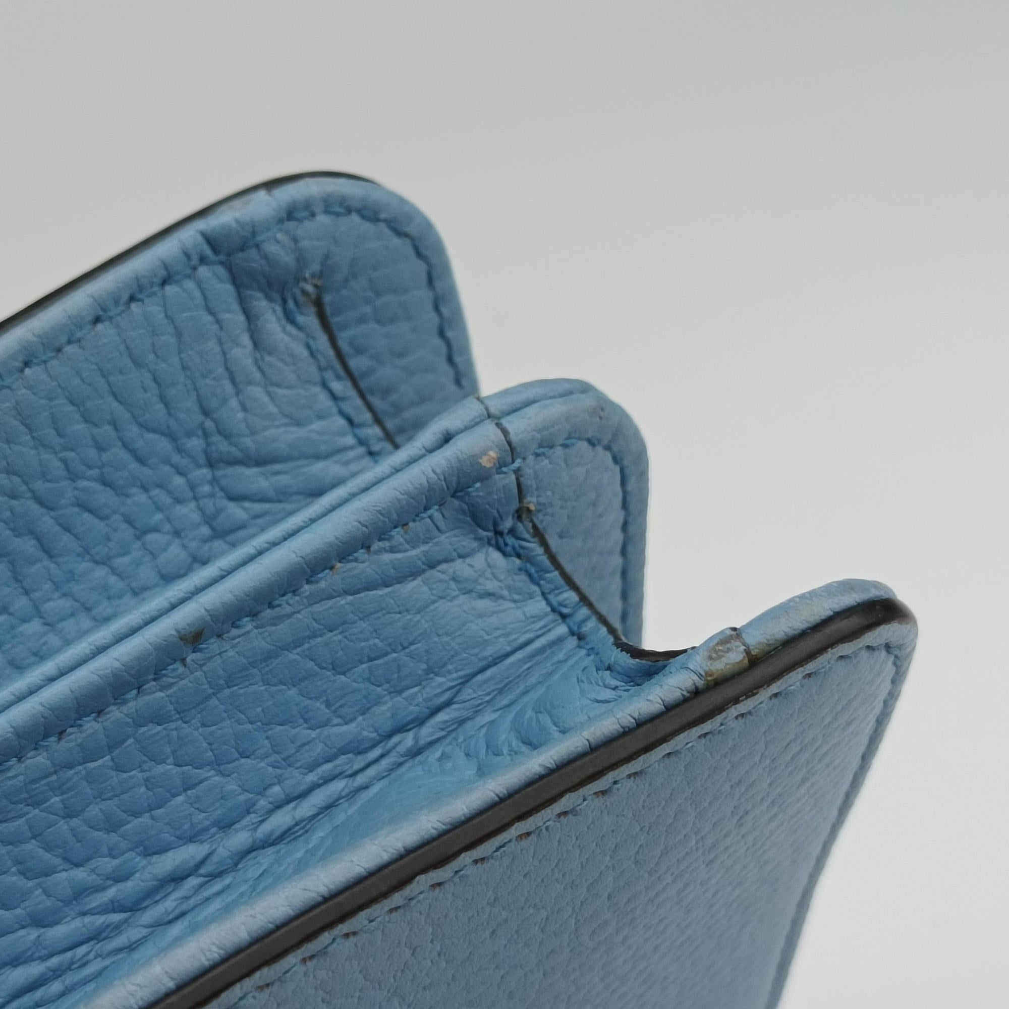 Pre-owned Gucci Interlocking G Blue Leather 510304 shoulderbag | stylenewstar