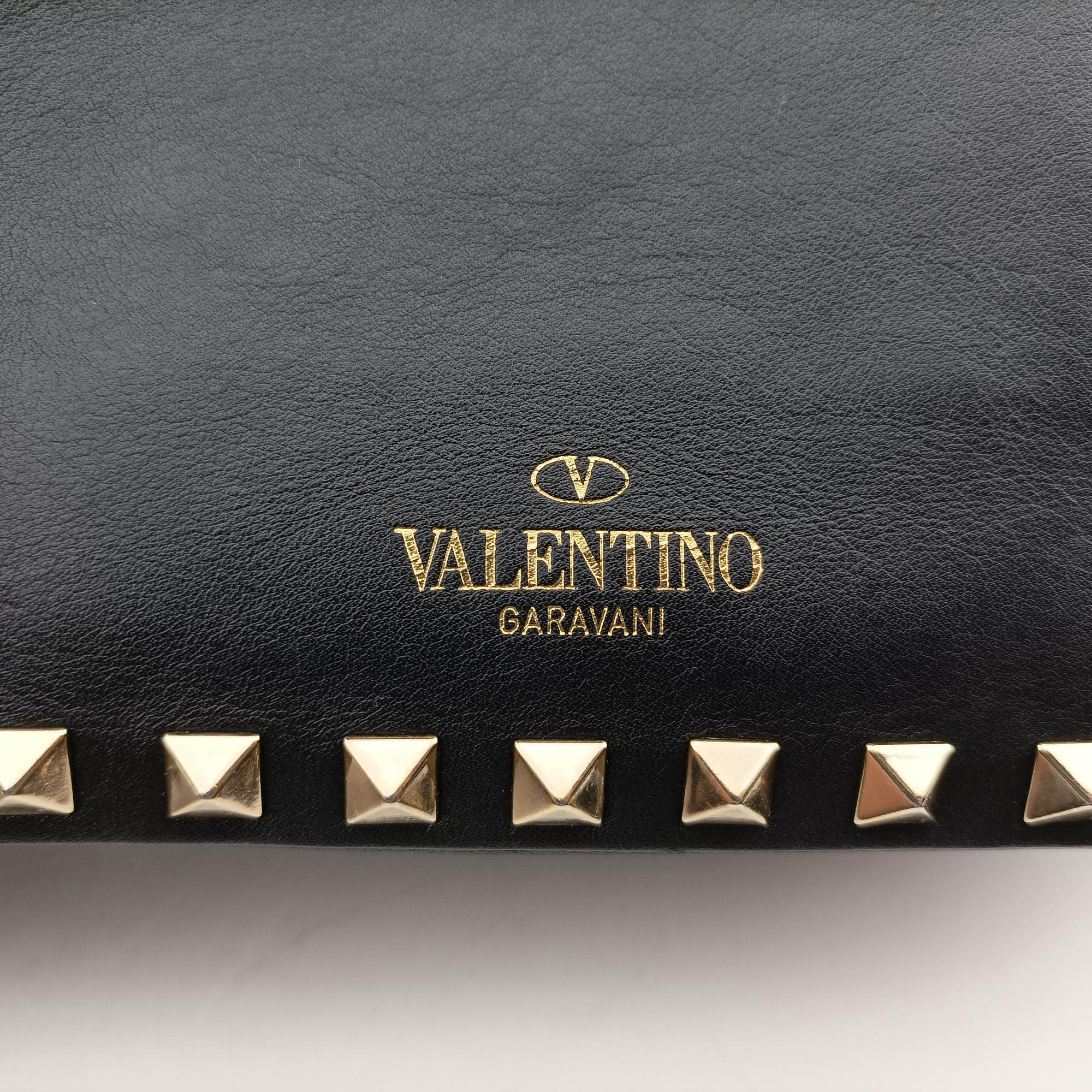 Vintage Valentino Rockstud Black Leather  shoulderbag | stylenewstar
