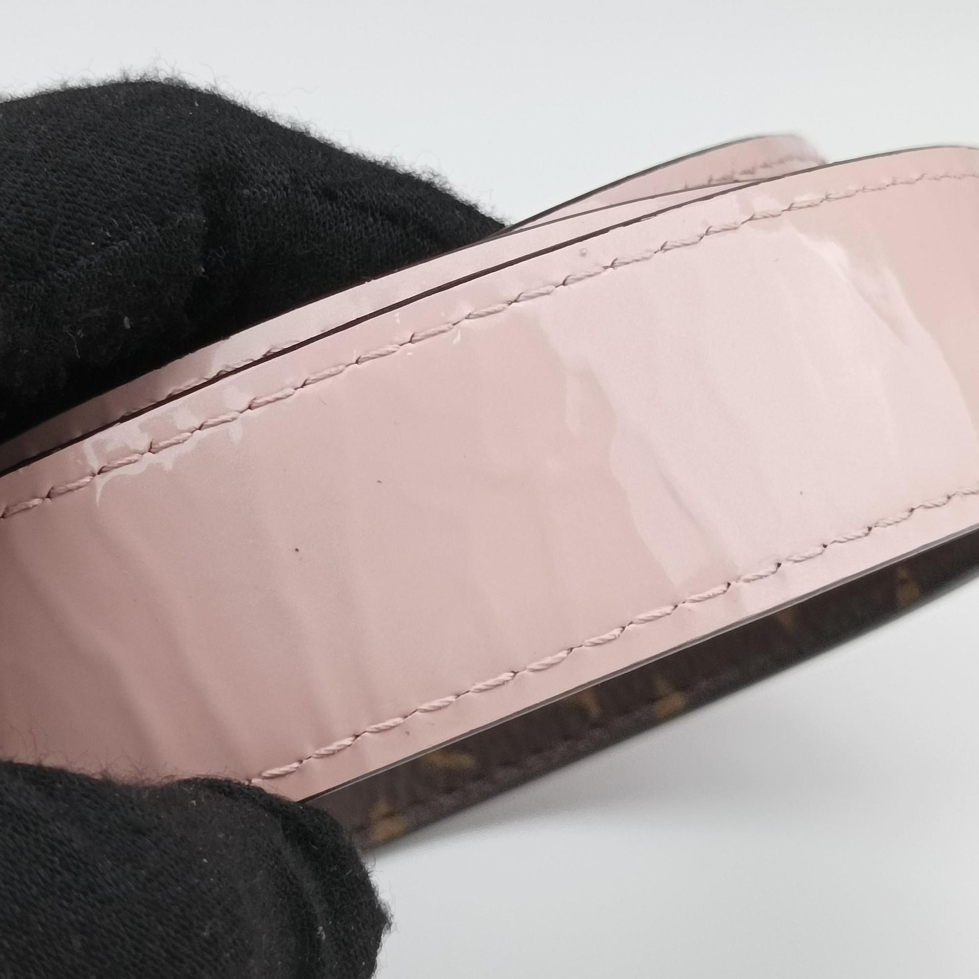 Pre-owned Louis Vuitton Alma BB ROSE BALLERIN Vernis M51949 shoulderbag | stylenewstar
