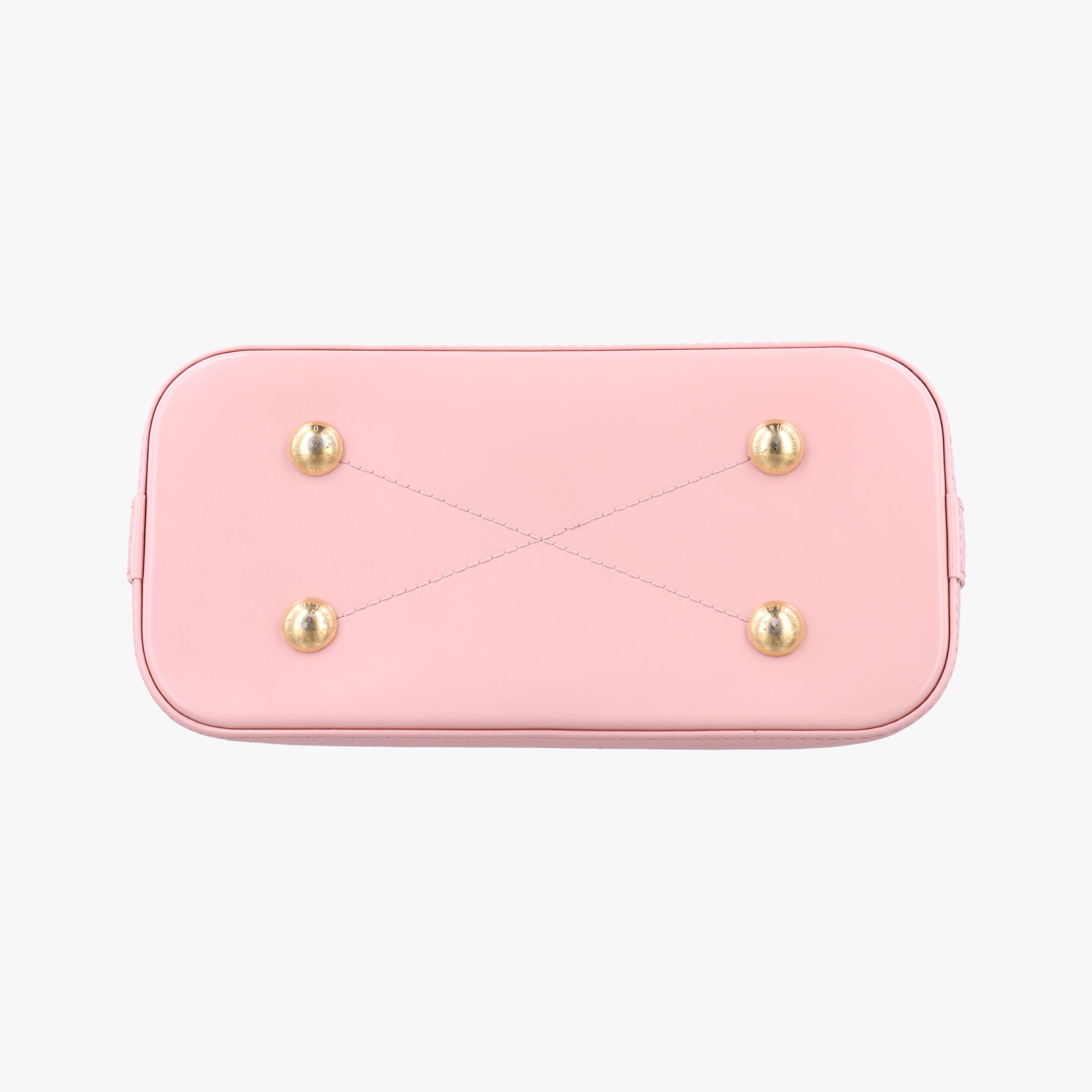 Pre-owned Louis Vuitton Alma BB ROSE BALLERIN Vernis M51949 shoulderbag | stylenewstar