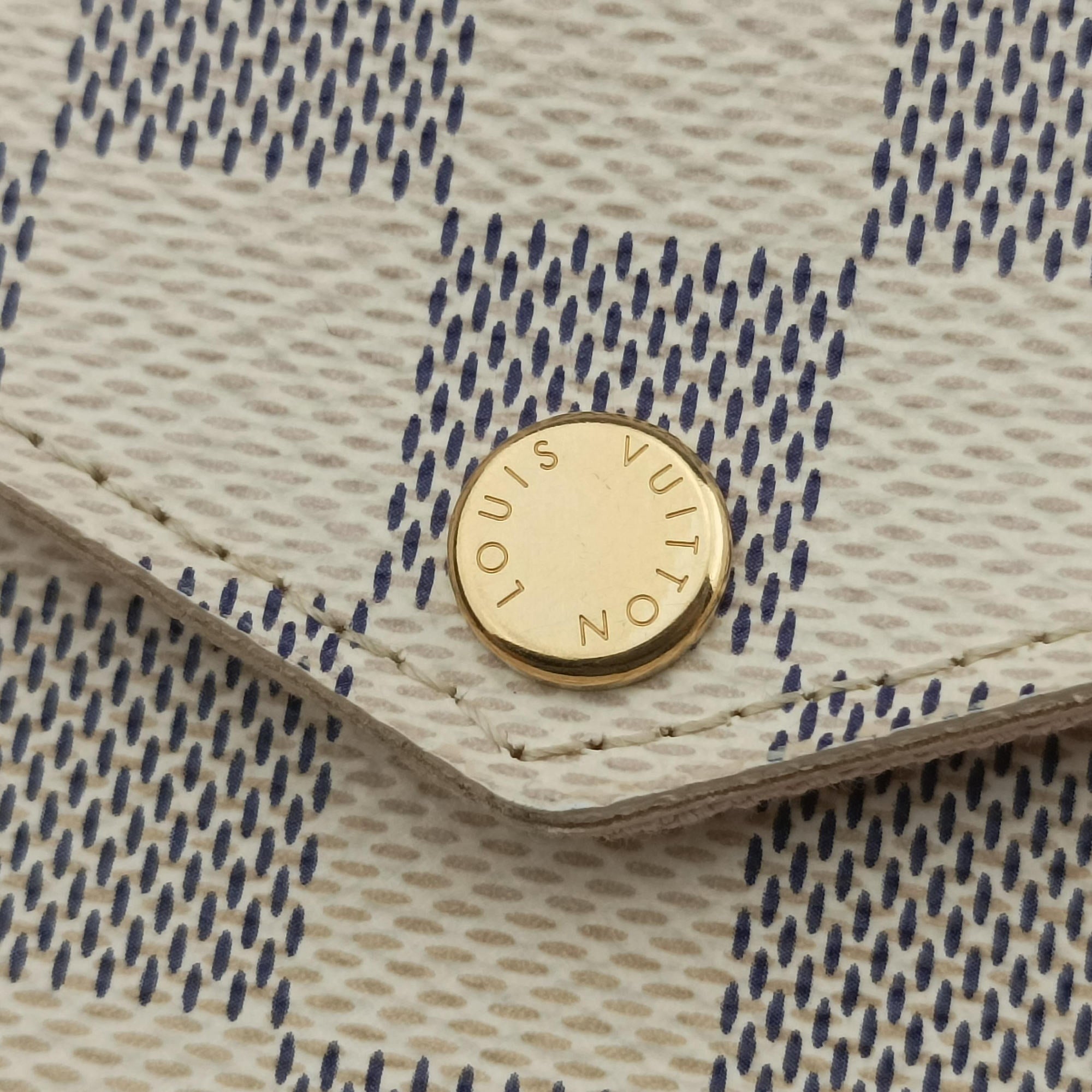 Vintage Louis Vuitton Pochette FeLICIE Azur Damier Canvas N63106 shoulderbag | stylenewstar