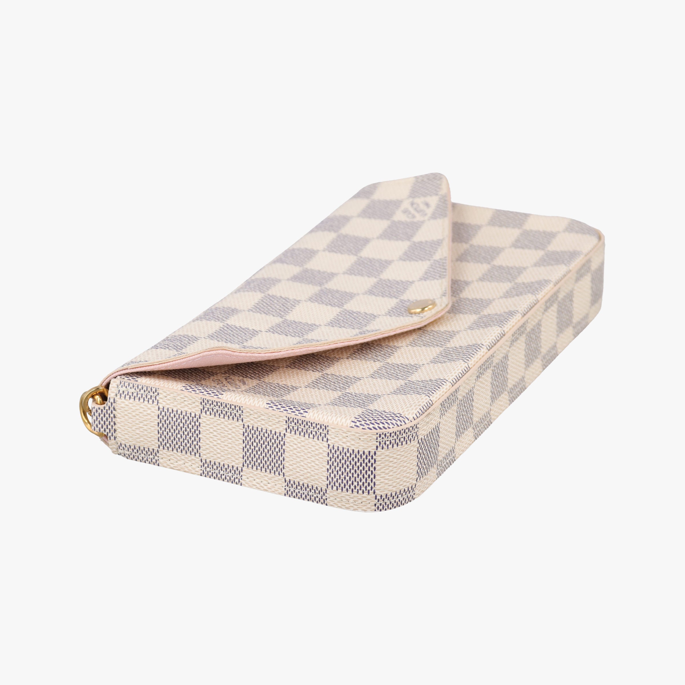 Vintage Louis Vuitton Pochette FeLICIE Azur Damier Canvas N63106 shoulderbag | stylenewstar