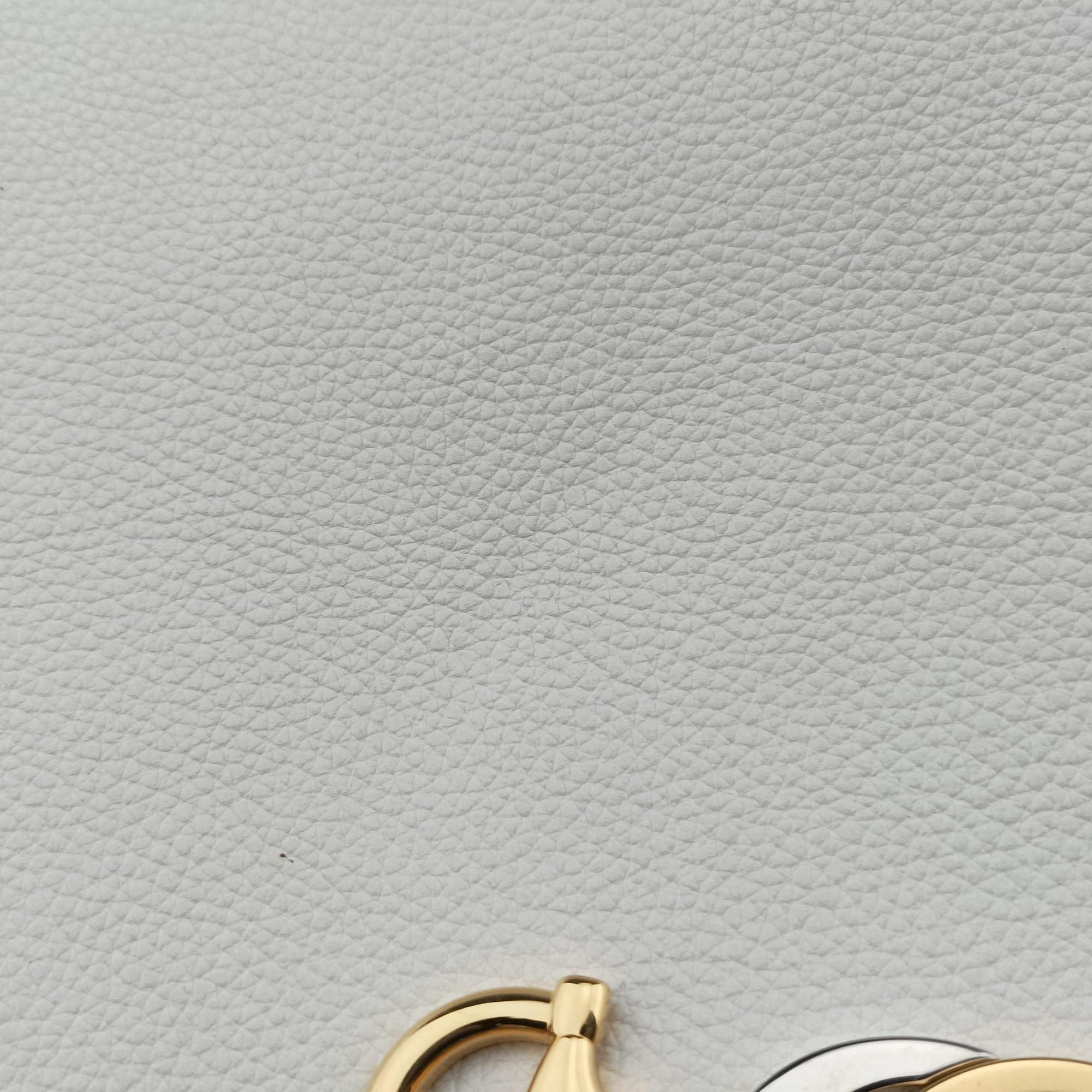Pre-owned Gucci Zumi White Leather 564714 shoulderbag | stylenewstar