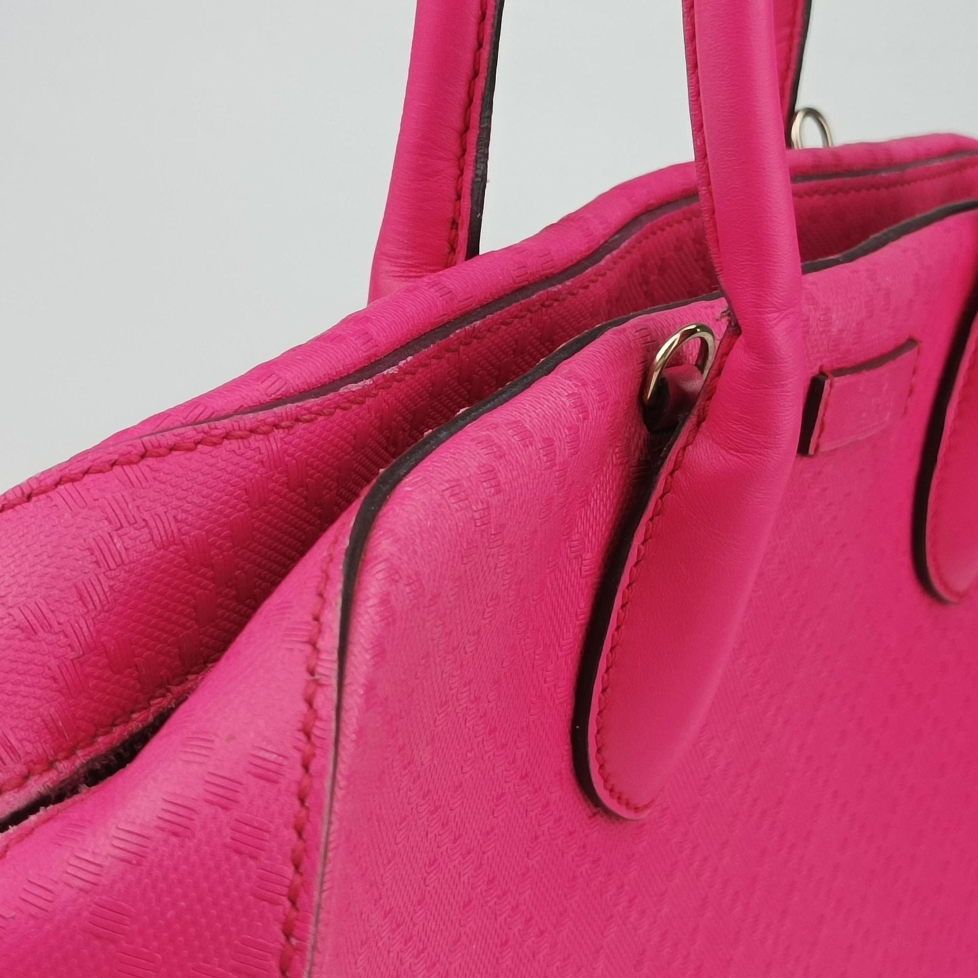 Pre-owned Gucci Bright Diamante Rose Leather 354332 shoulderbag | stylenewstar