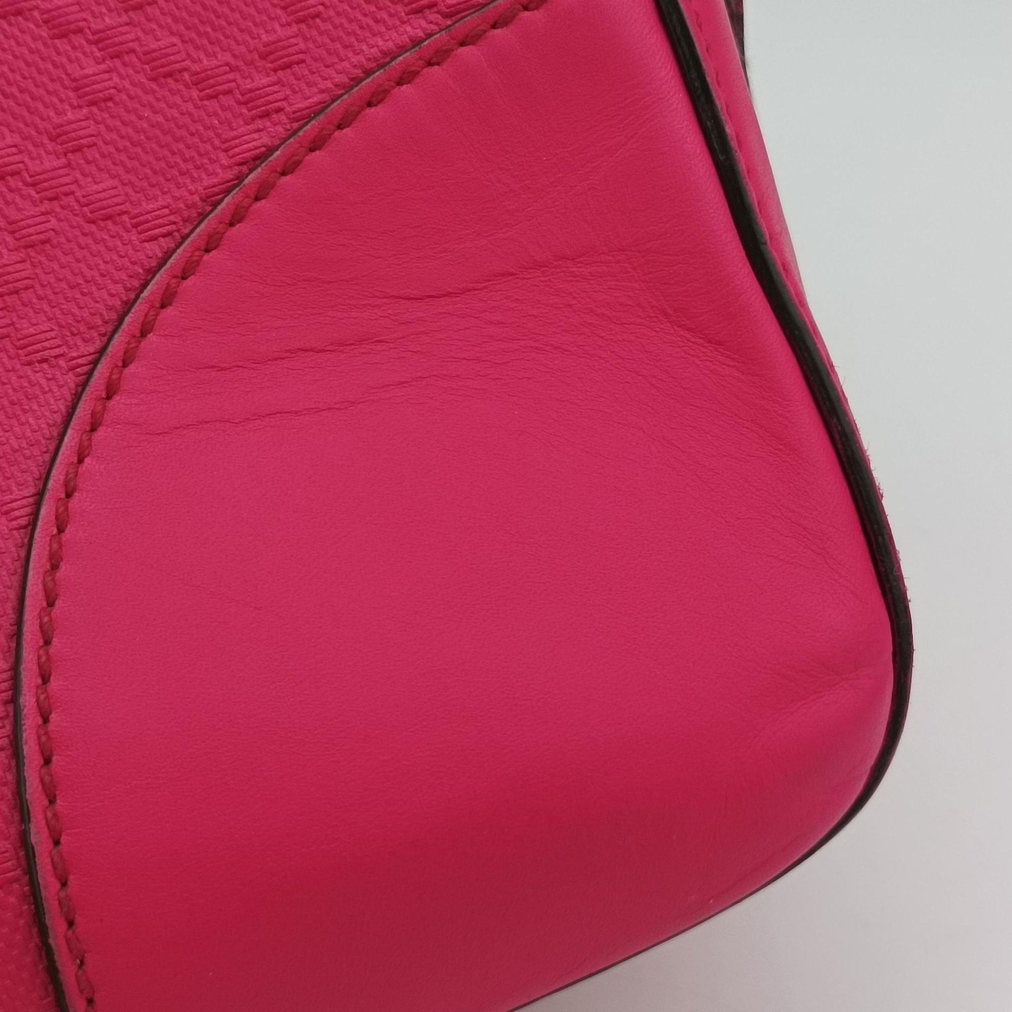 Pre-owned Gucci Bright Diamante Rose Leather 354332 shoulderbag | stylenewstar