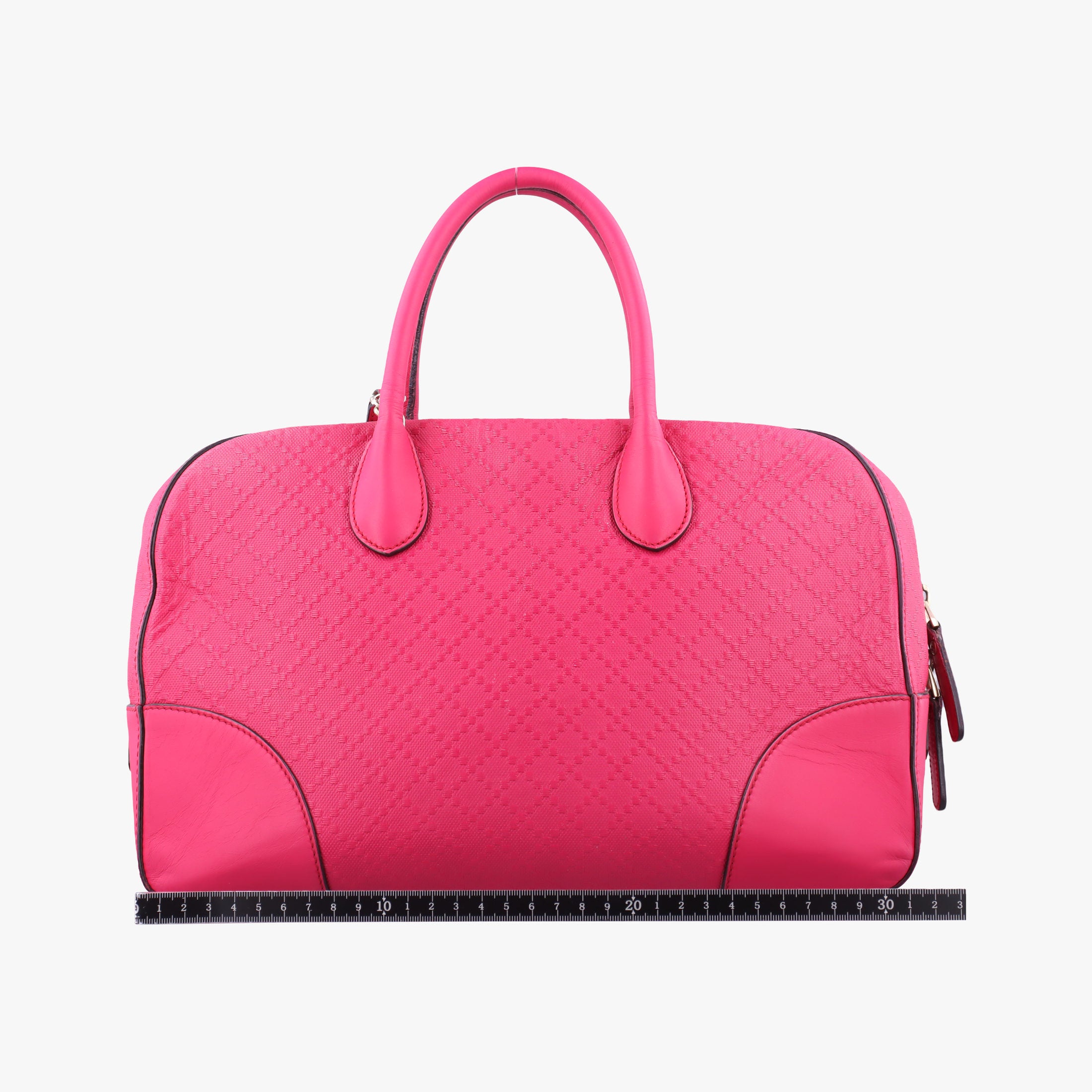 Pre-owned Gucci Bright Diamante Rose Leather 354332 shoulderbag | stylenewstar