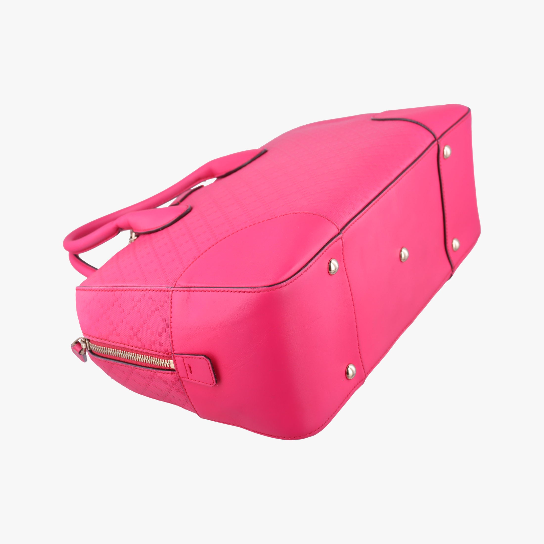 Pre-owned Gucci Bright Diamante Rose Leather 354332 shoulderbag | stylenewstar