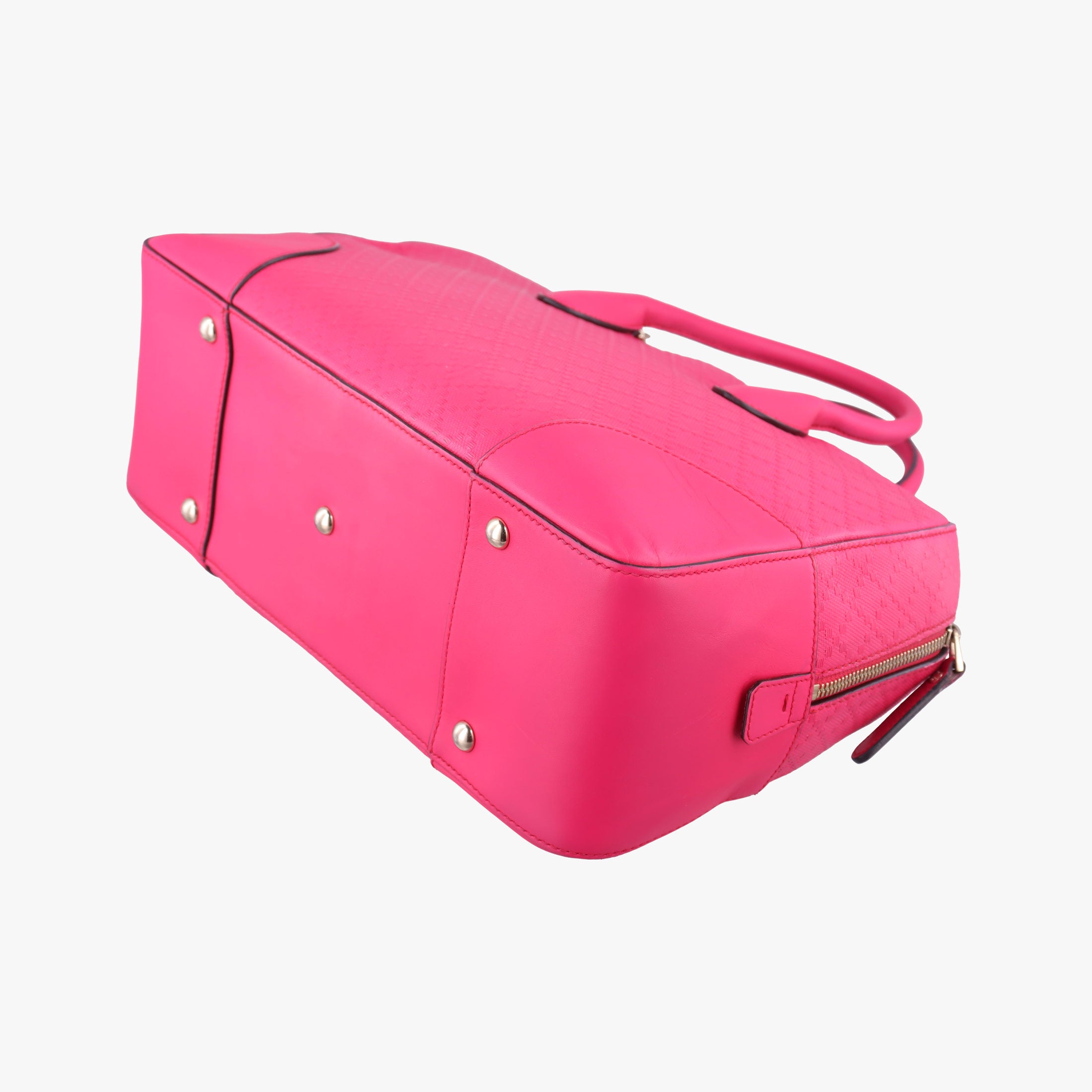 Pre-owned Gucci Bright Diamante Rose Leather 354332 shoulderbag | stylenewstar