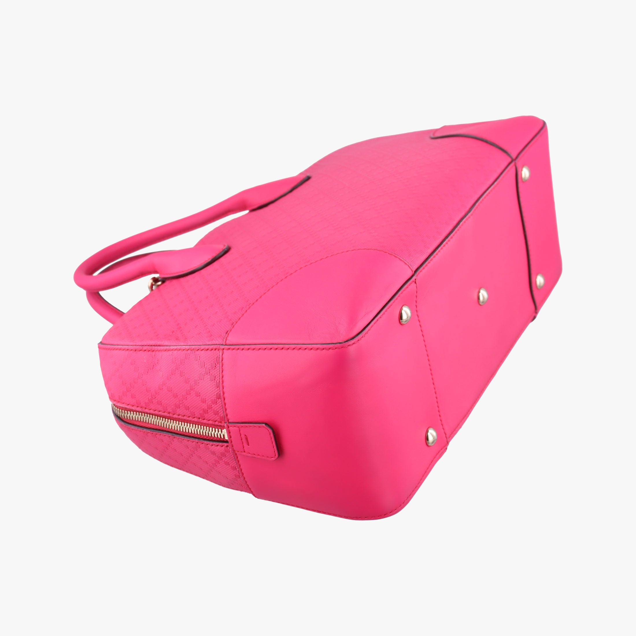 Pre-owned Gucci Bright Diamante Rose Leather 354332 shoulderbag | stylenewstar