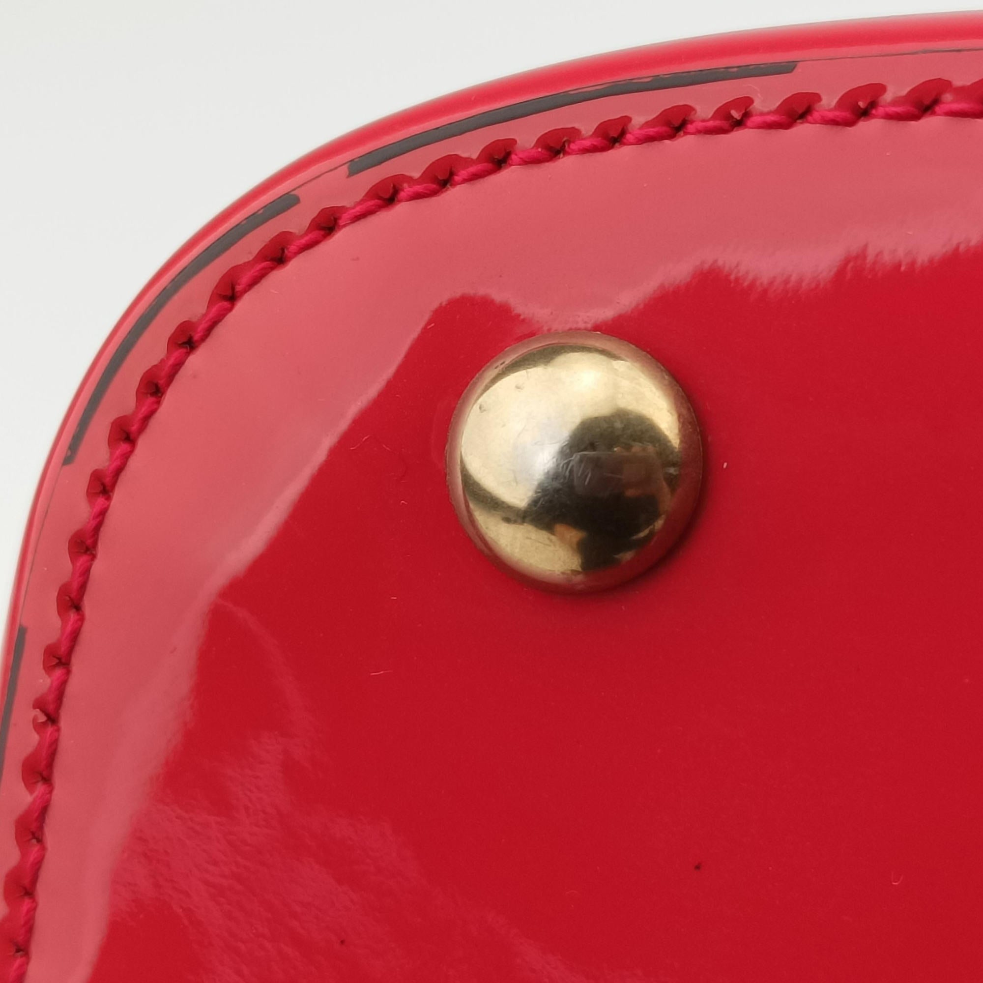 Pre-owned Gucci Bright Bit Rose Patent Leather 371925 shoulderbag | stylenewstar