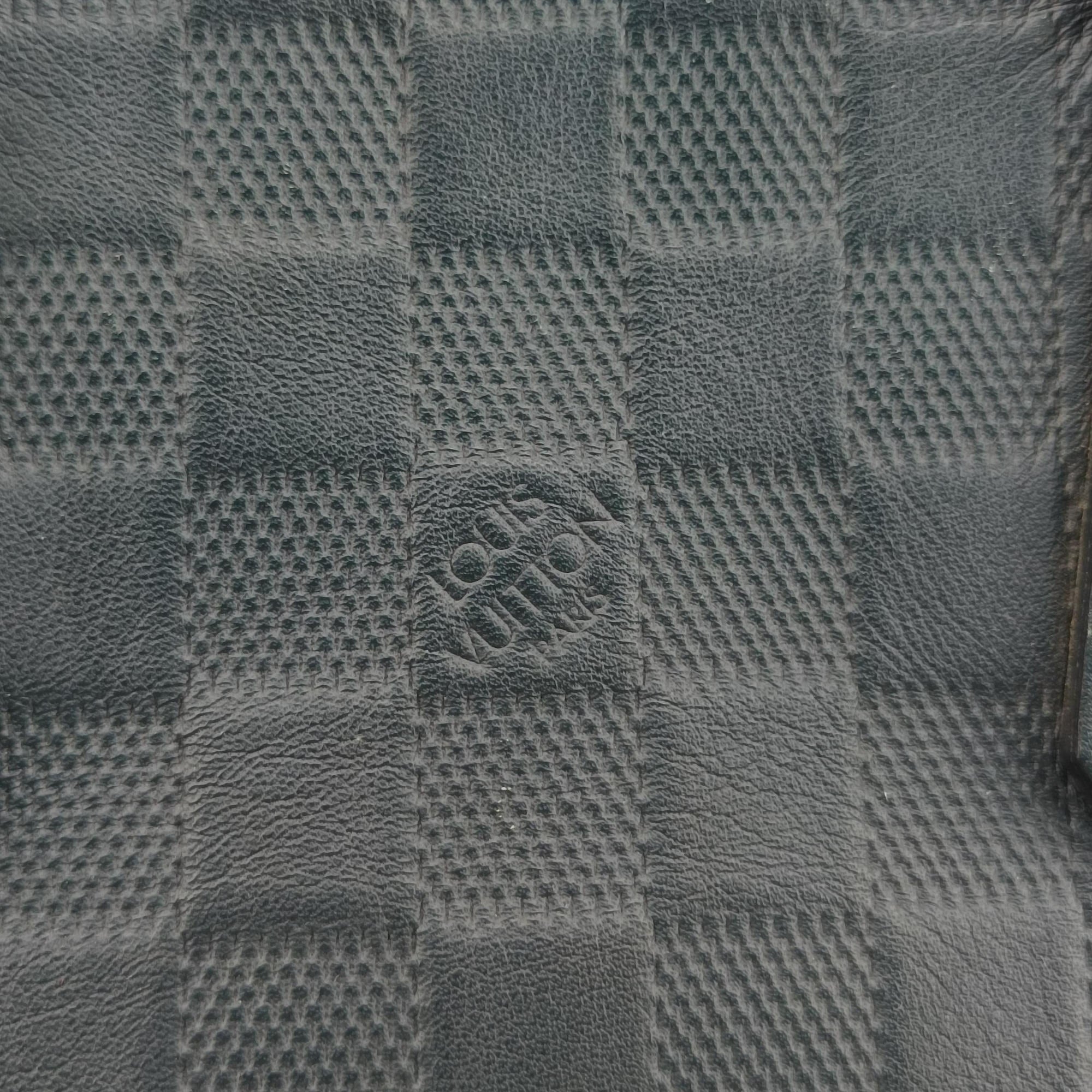 Pre-owned Louis Vuitton Porte-Document-Jour Business Cosmos Damier Infinie N41327 handbag | stylenewstar