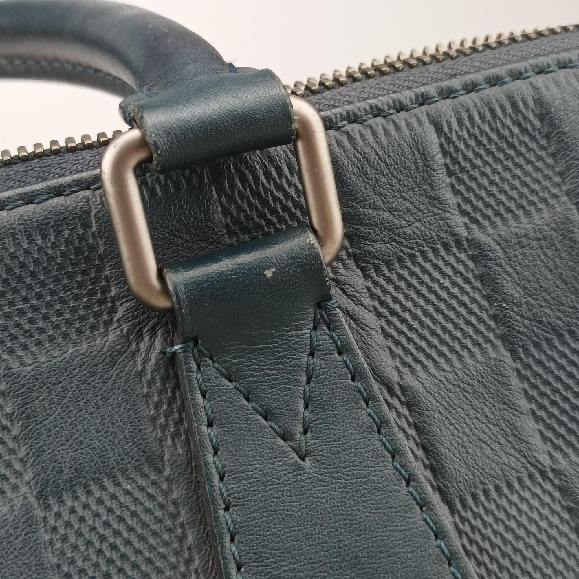 Pre-owned Louis Vuitton Porte-Document-Jour Business Cosmos Damier Infinie N41327 handbag | stylenewstar