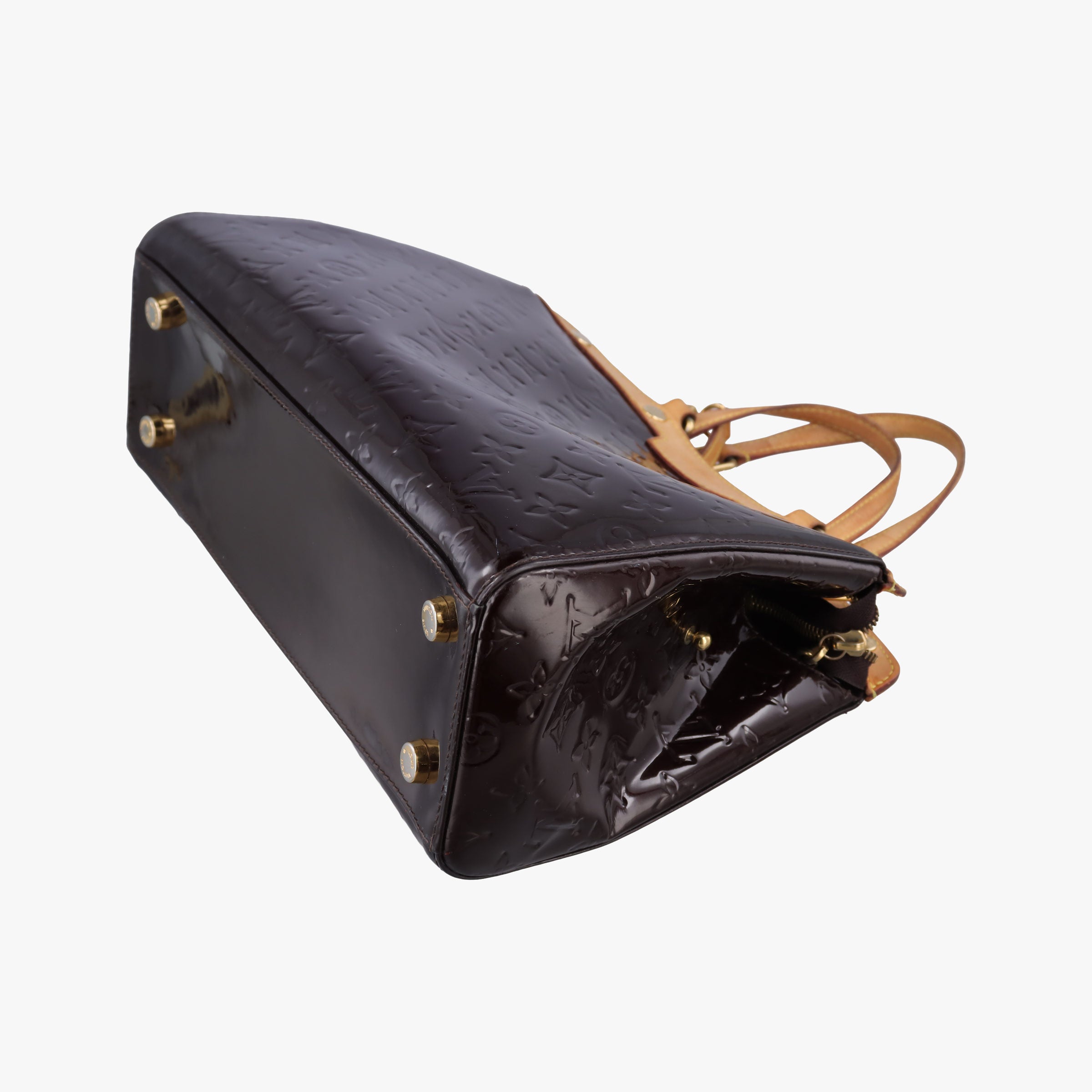 Secondhand Louis Vuitton Brea MM AMARANTE Vernis M91619 shoulderbag | stylenewstar