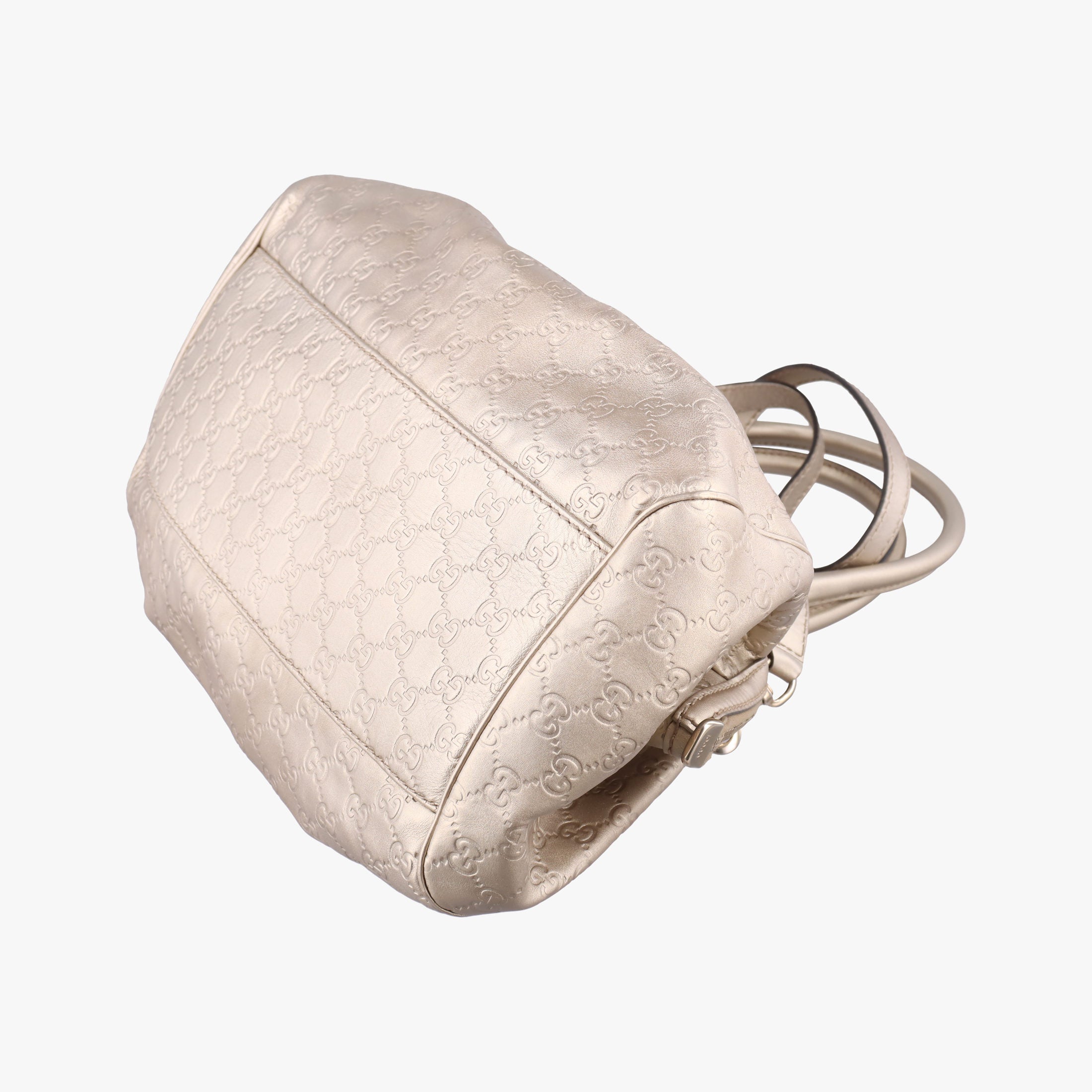 Pre-owned Gucci Sukey Guccissima Golden Leather 223974 shoulderbag | stylenewstar
