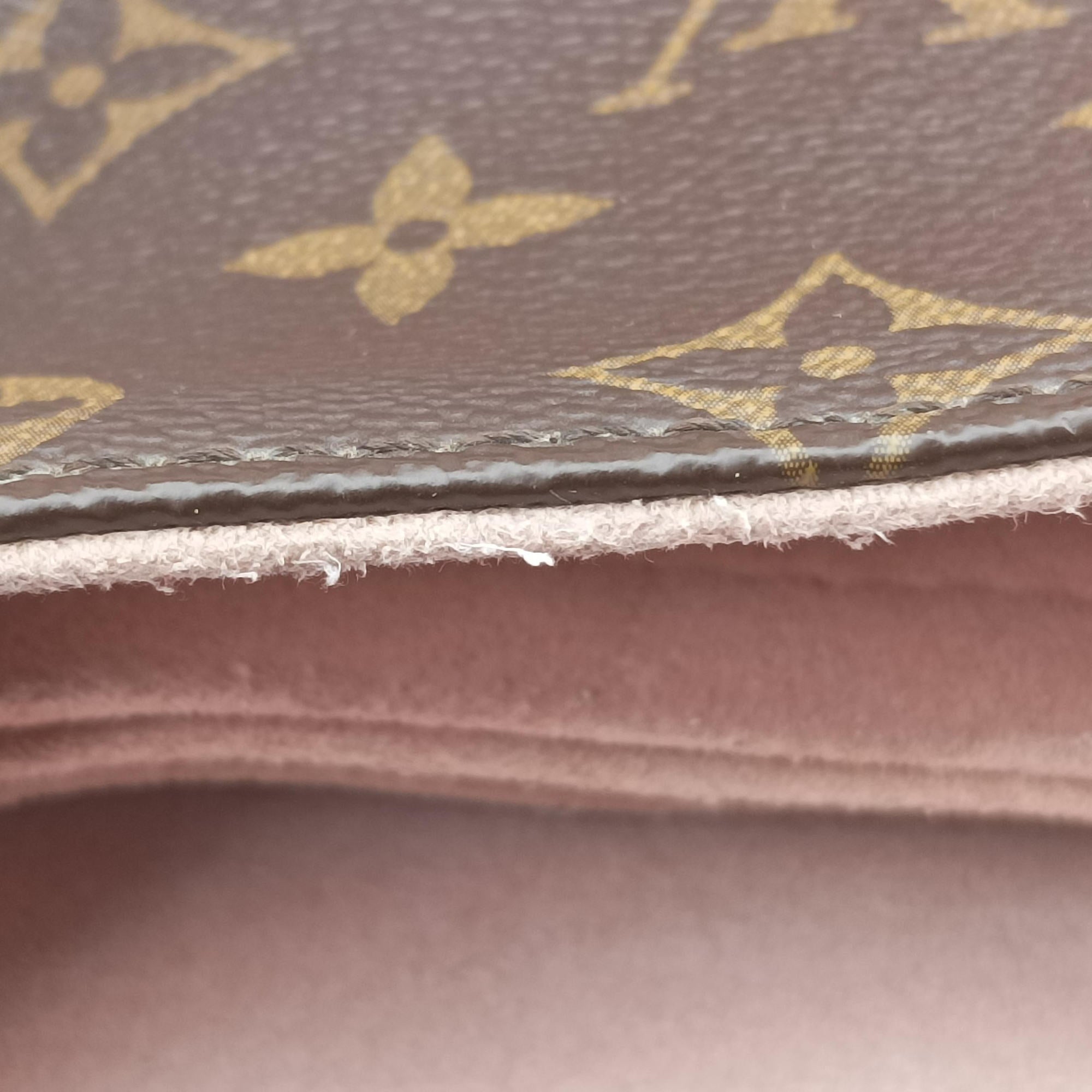 Pre-owned Louis Vuitton SAINT MICHEL Monogram×Rose Ballerine Monogram Canvas×epi M44033 shoulderbag | stylenewstar