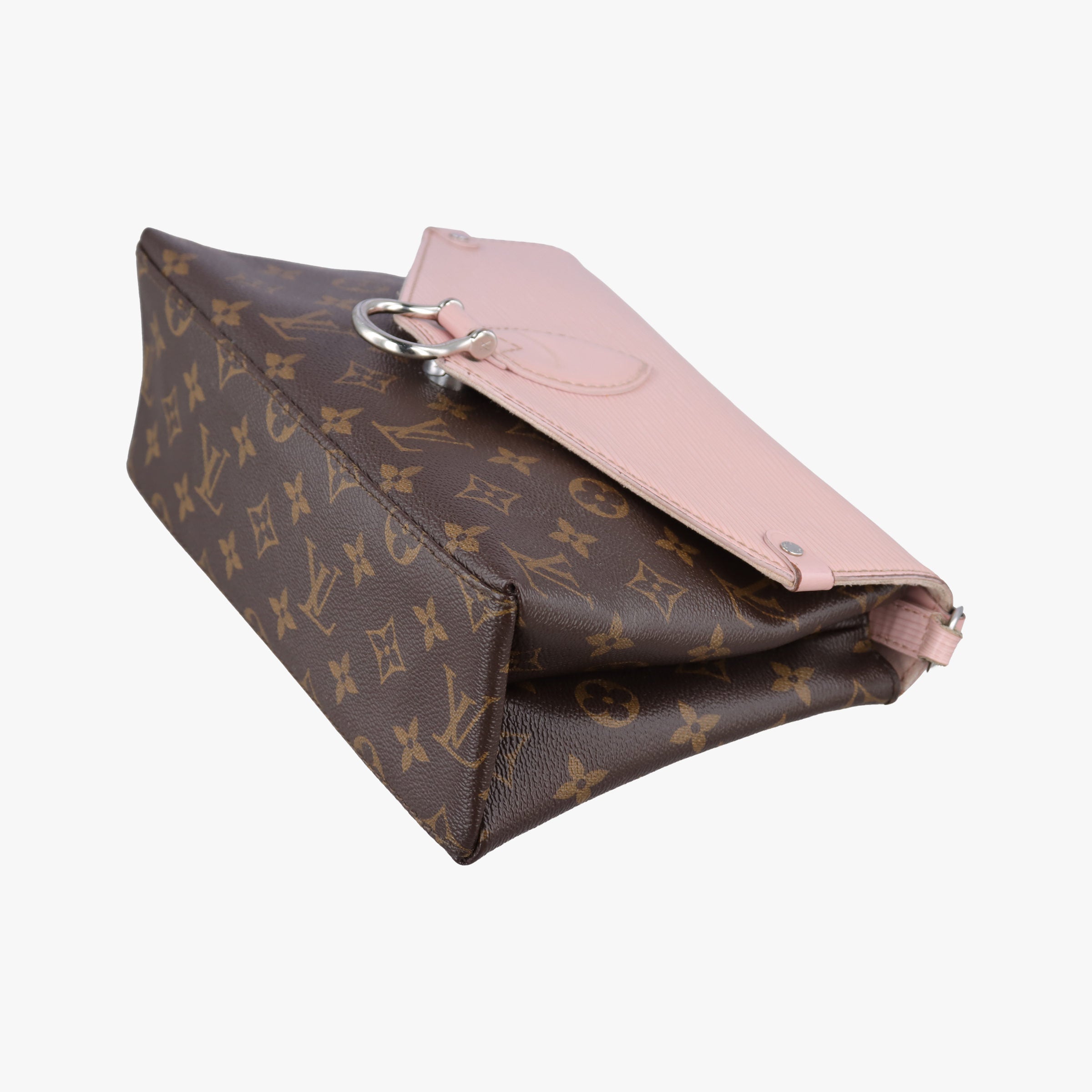 Pre-owned Louis Vuitton SAINT MICHEL Monogram×Rose Ballerine Monogram Canvas×epi M44033 shoulderbag | stylenewstar