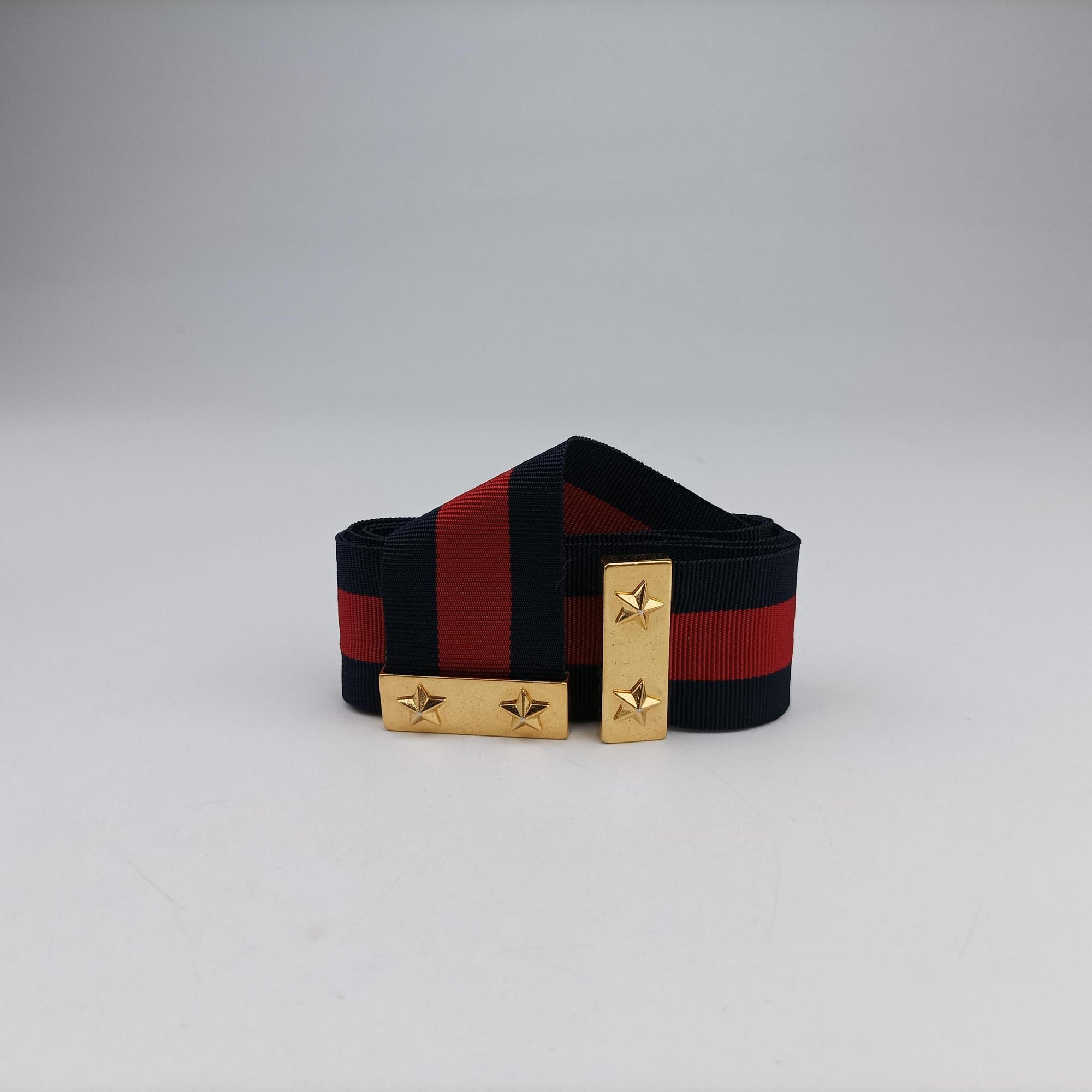 Pre-owned Gucci Sylvie Black×GREEN×RED Leather 421882 shoulderbag | stylenewstar