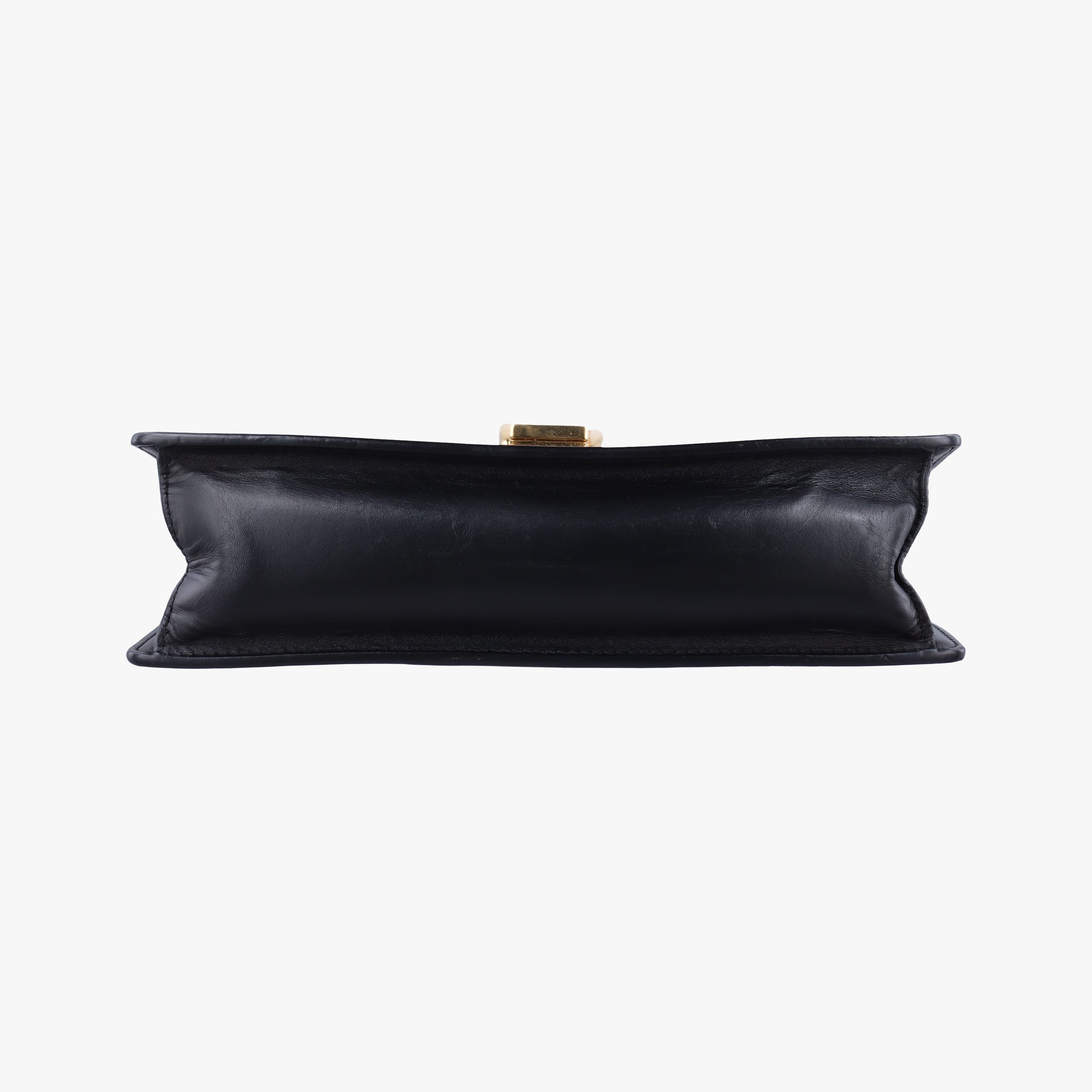 Pre-owned Gucci Sylvie Black×GREEN×RED Leather 421882 shoulderbag | stylenewstar