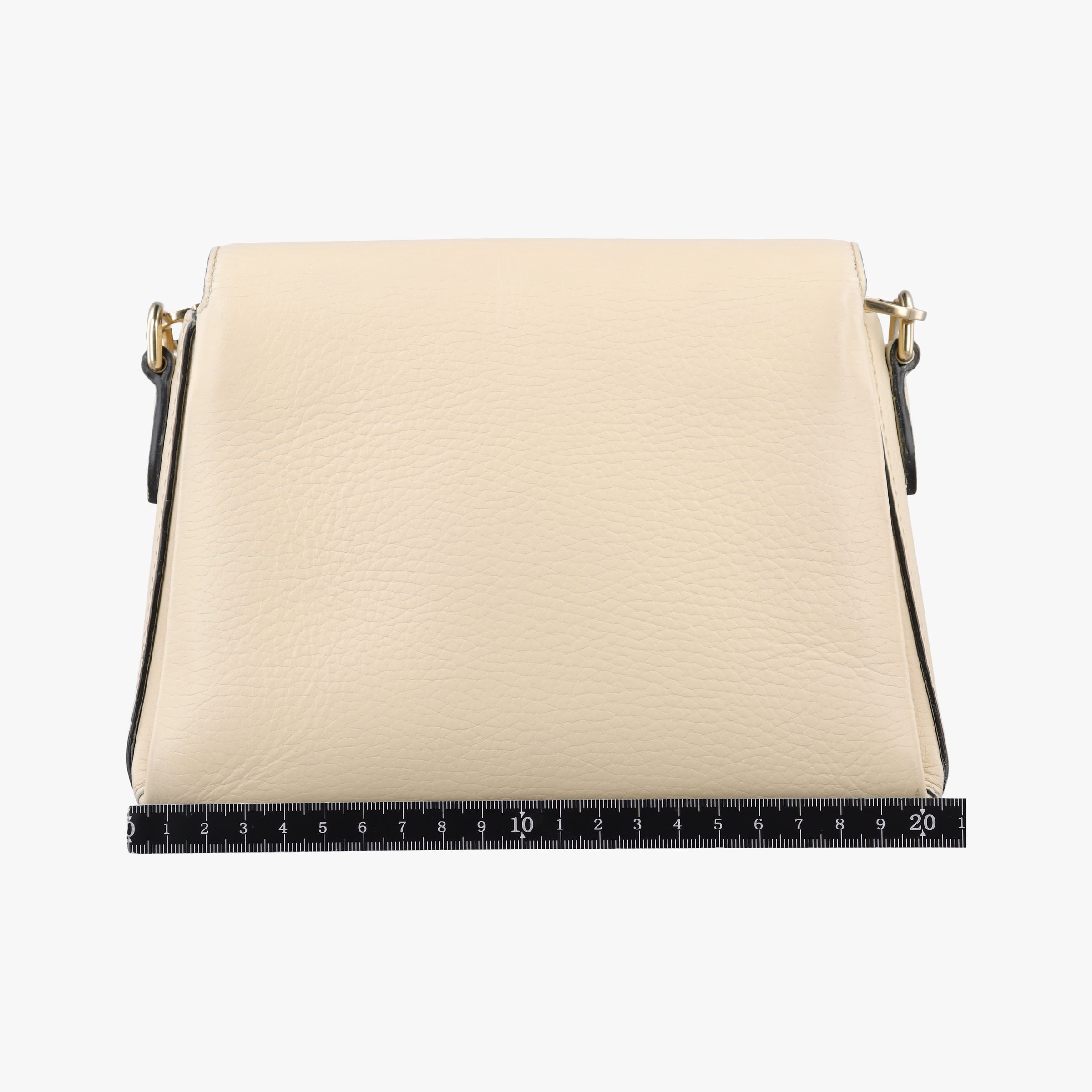 Pre-owned Gucci Interlocking G Ivory Leather 607720 shoulderbag | stylenewstar