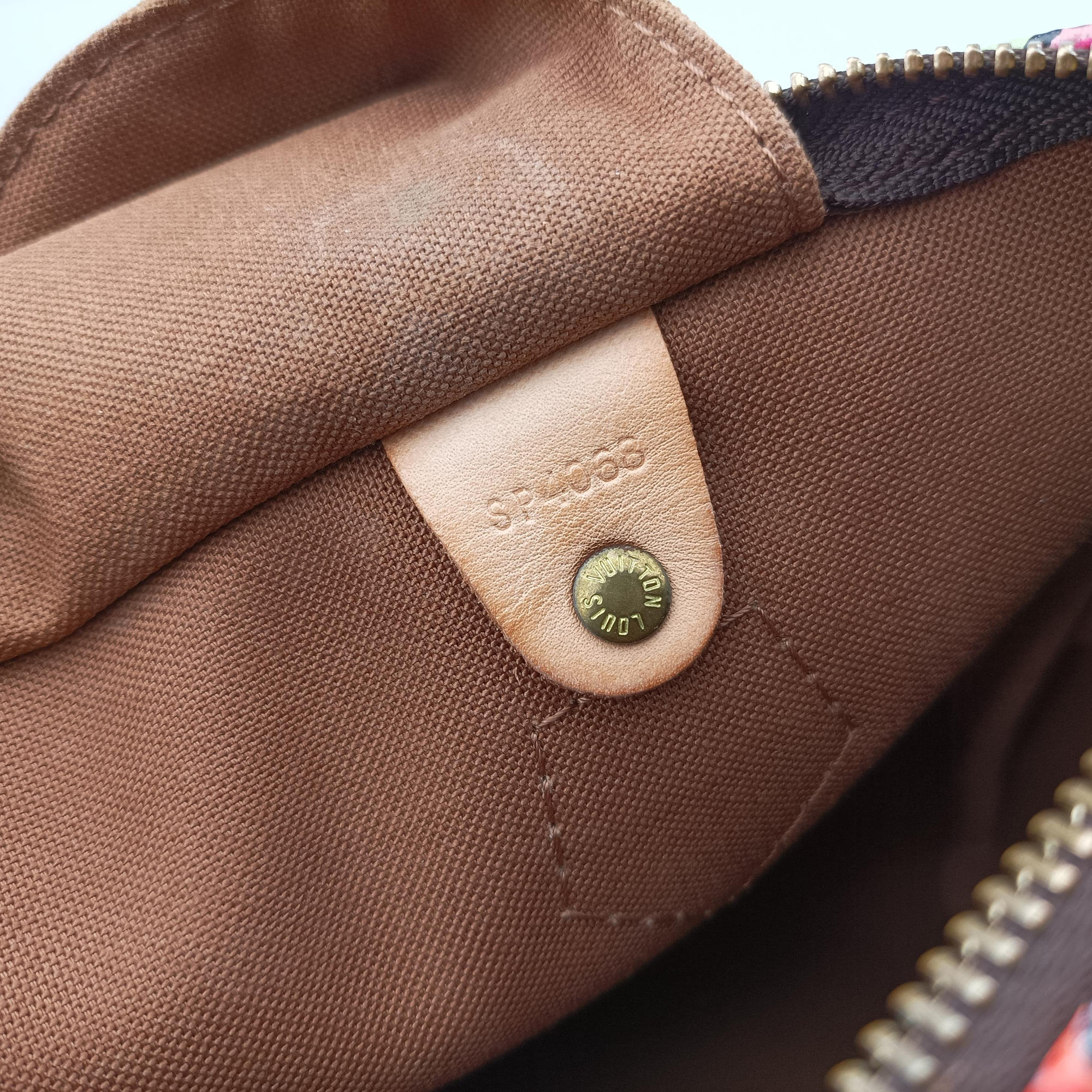 Vintage Louis Vuitton SPEEDY30 brown×Multicolor Monogram Canvas M48610 handbag | stylenewstar