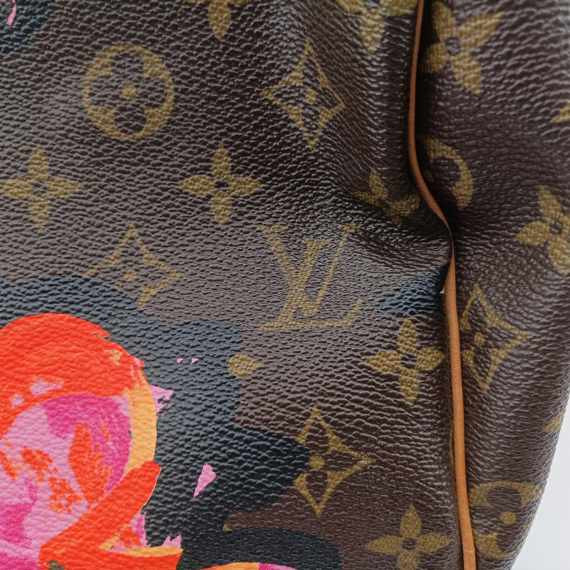 Vintage Louis Vuitton SPEEDY30 brown×Multicolor Monogram Canvas M48610 handbag | stylenewstar