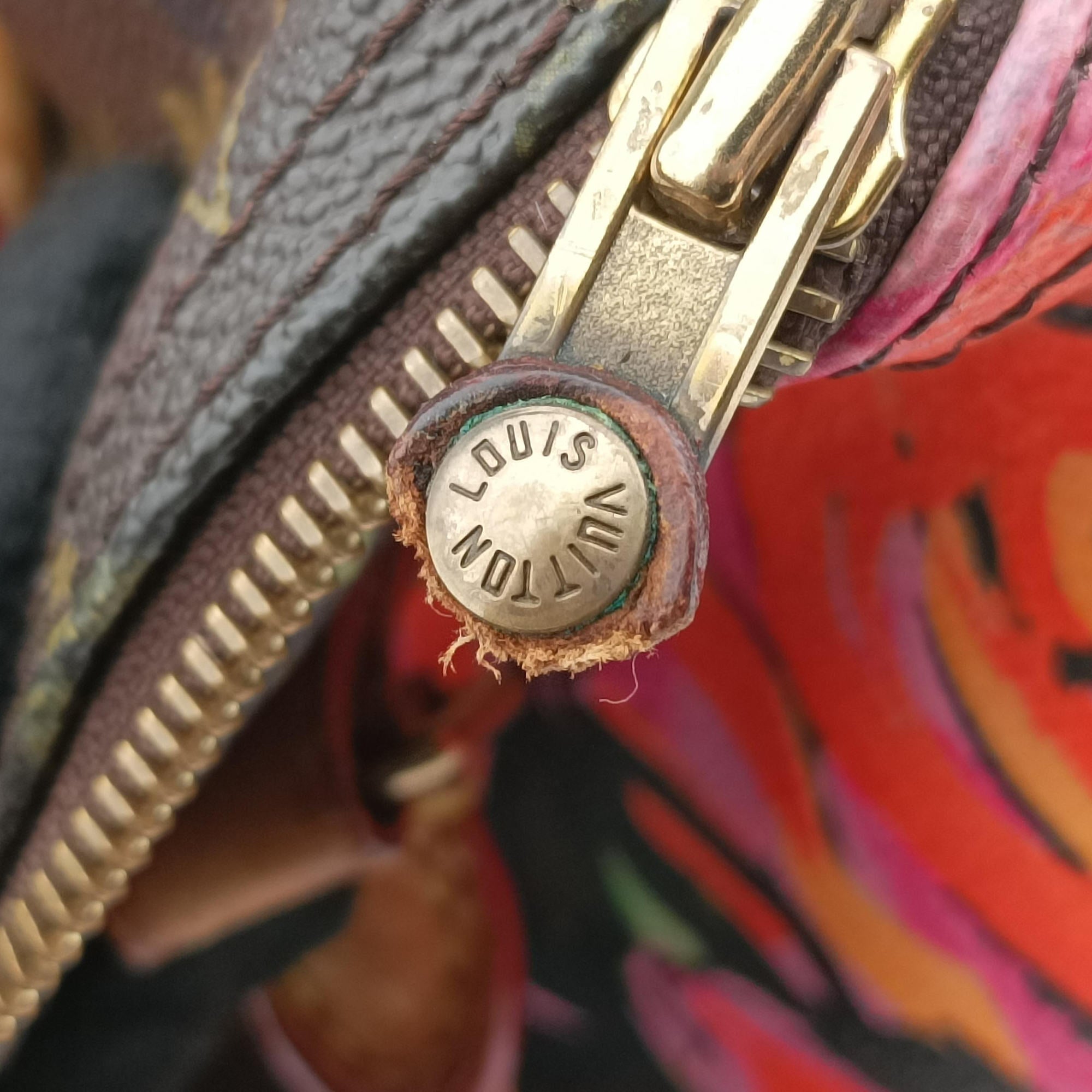 Vintage Louis Vuitton SPEEDY30 brown×Multicolor Monogram Canvas M48610 handbag | stylenewstar