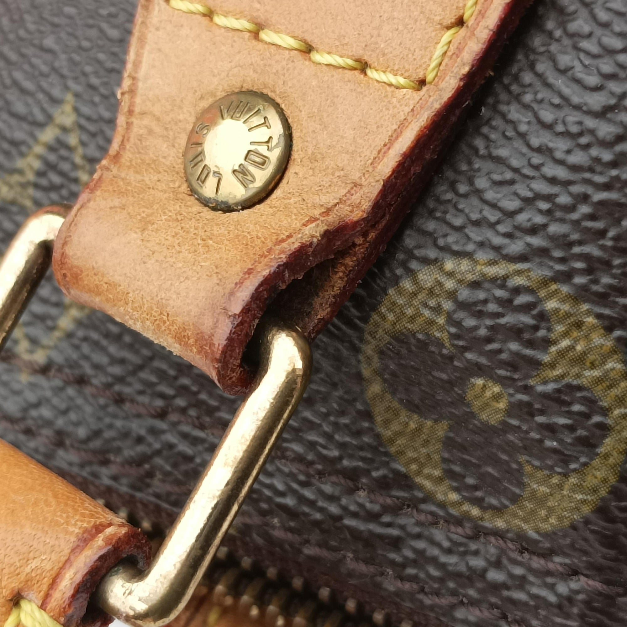 Vintage Louis Vuitton SPEEDY30 brown×Multicolor Monogram Canvas M48610 handbag | stylenewstar