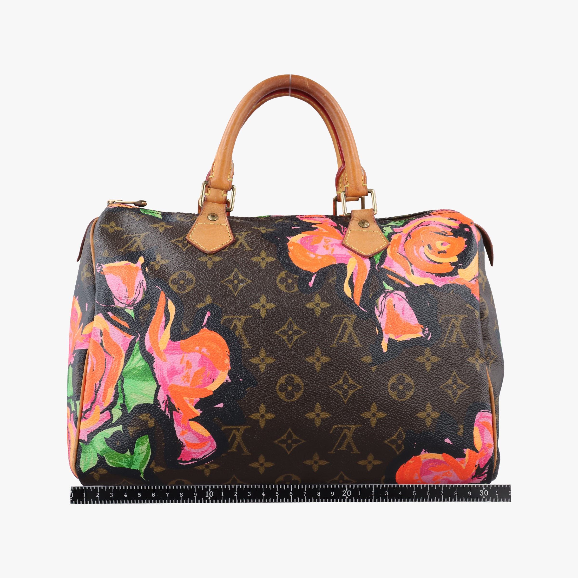 Vintage Louis Vuitton SPEEDY30 brown×Multicolor Monogram Canvas M48610 handbag | stylenewstar