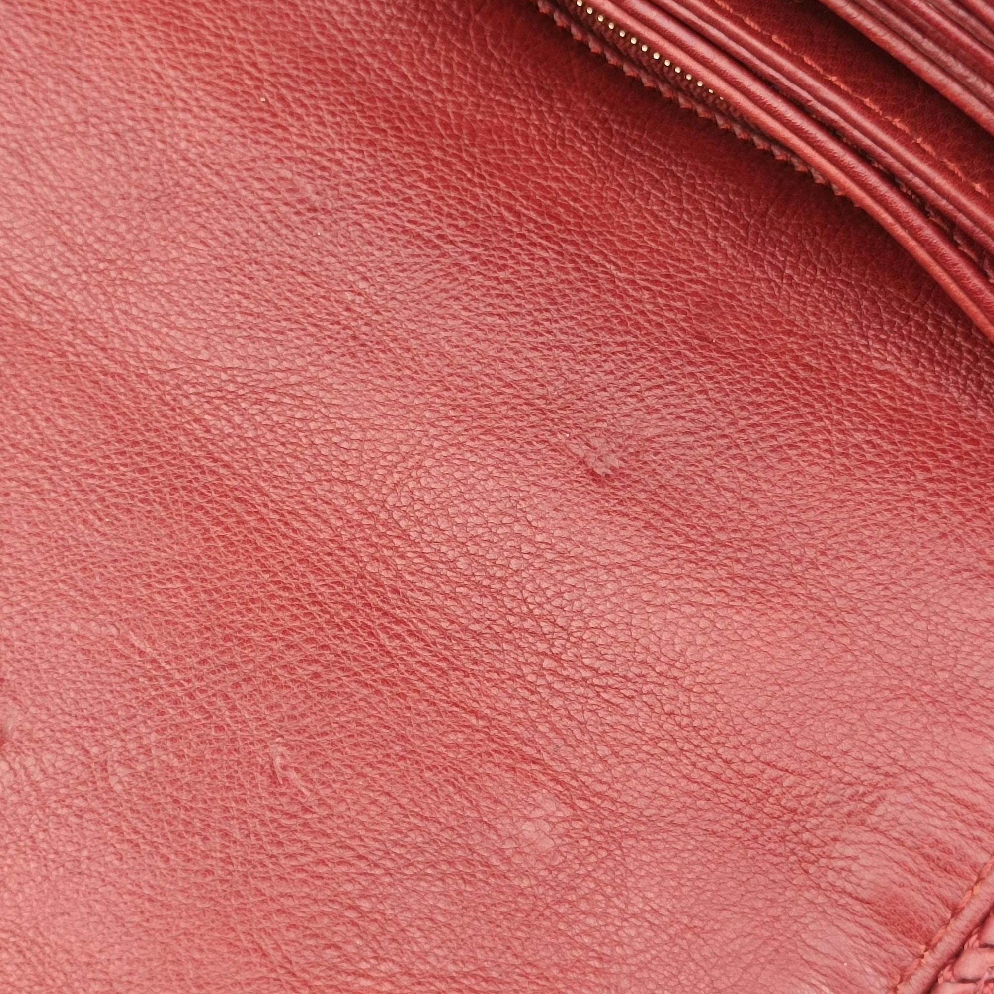 Secondhand Gucci Marrakech Messenger Red Leather 257024 shoulderbag | stylenewstar