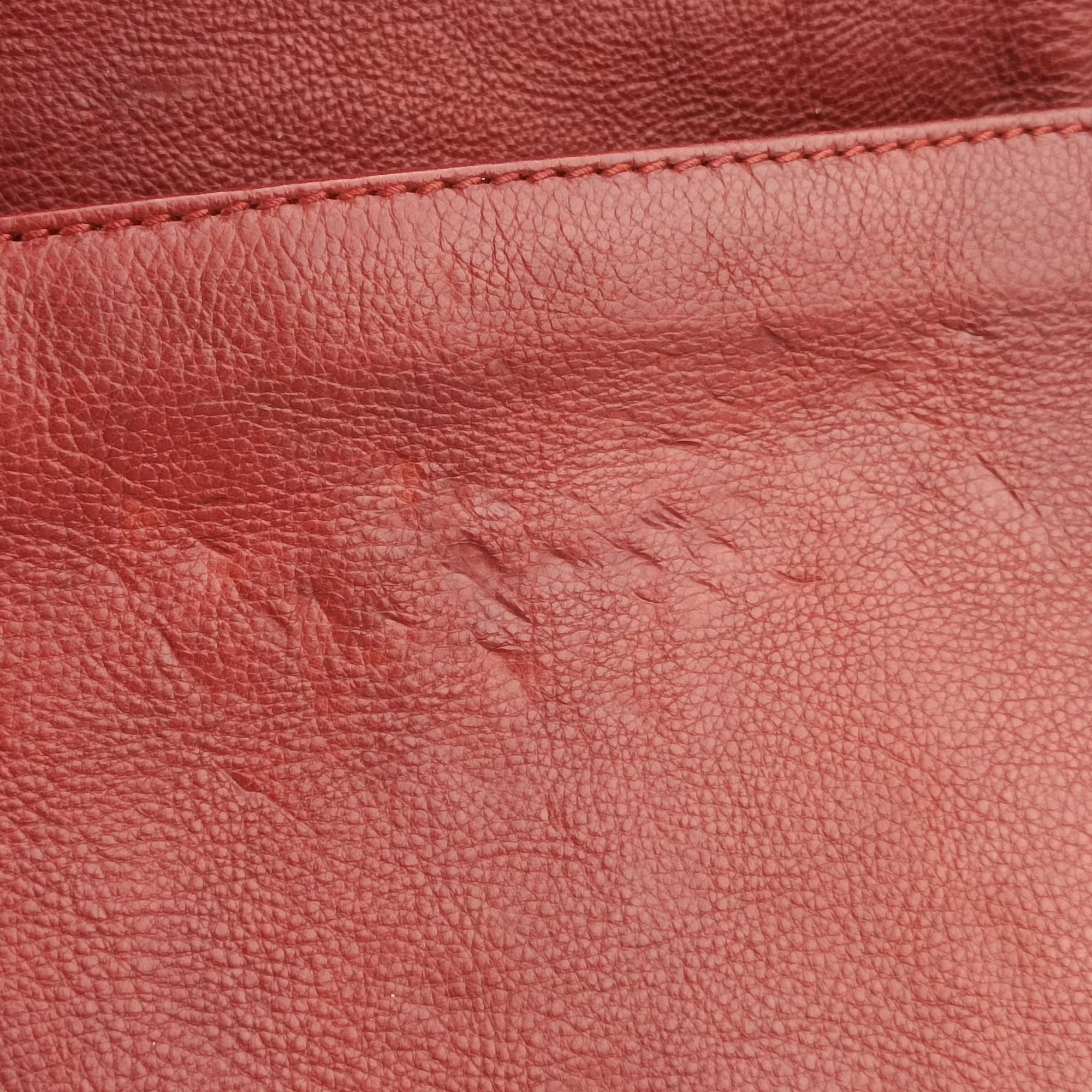 Secondhand Gucci Marrakech Messenger Red Leather 257024 shoulderbag | stylenewstar
