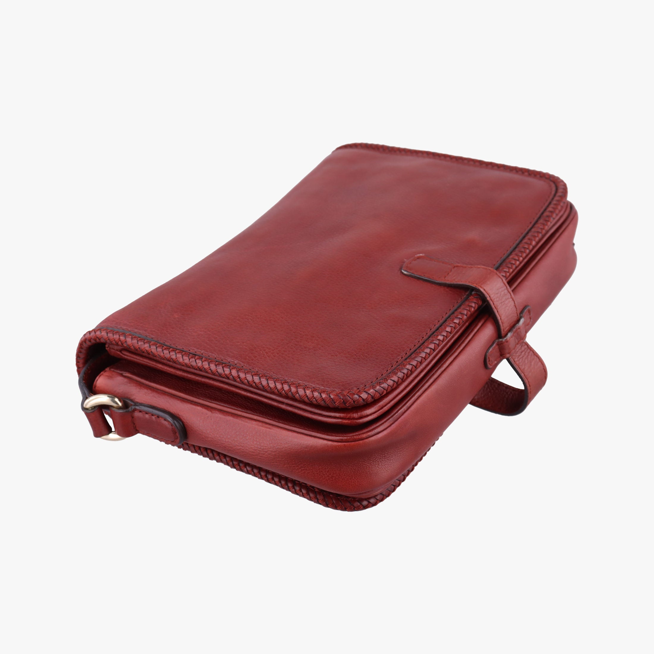 Secondhand Gucci Marrakech Messenger Red Leather 257024 shoulderbag | stylenewstar
