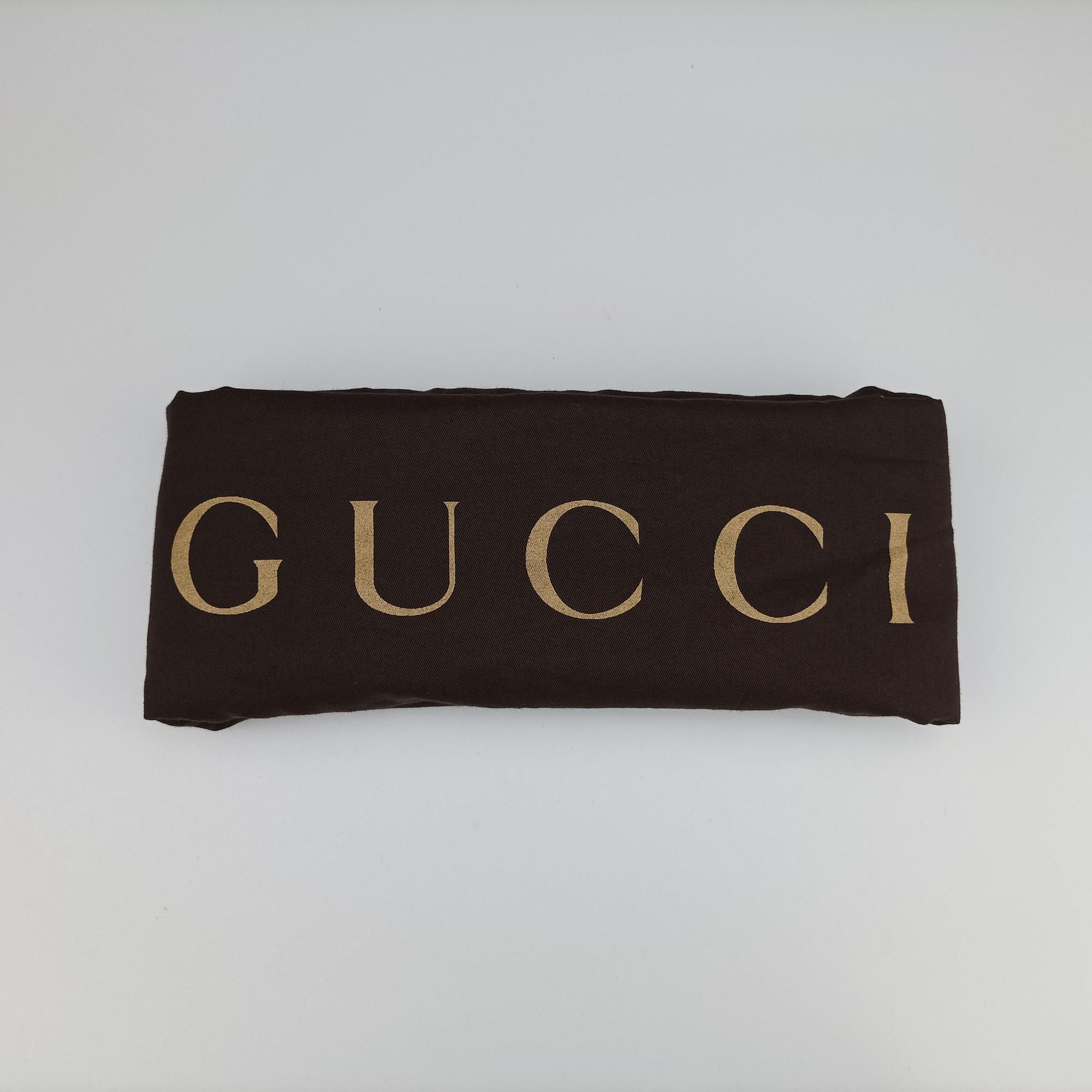 Pre-owned Gucci Stirrup Brown Leather 277514 handbag | stylenewstar