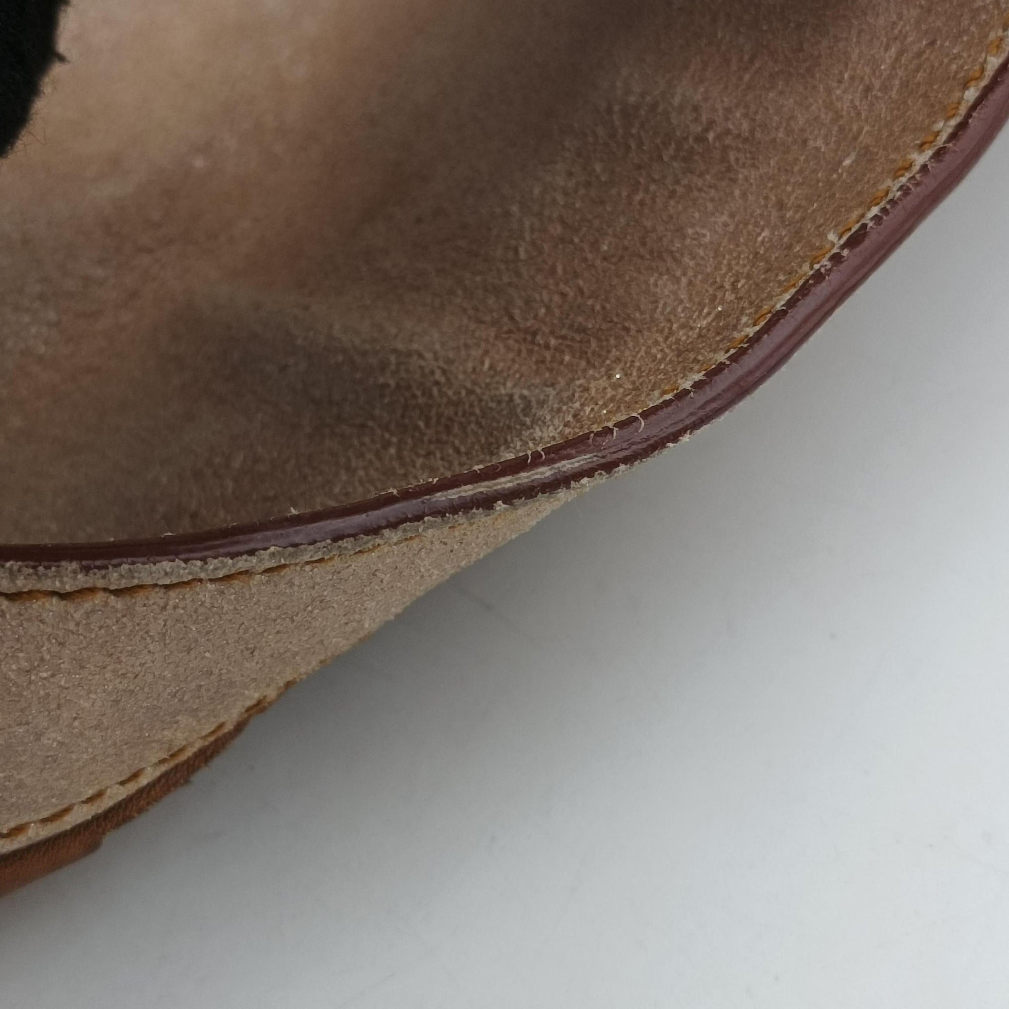 Vintage Christian Dior Gaucho Beige Leather  shoulderbag | stylenewstar