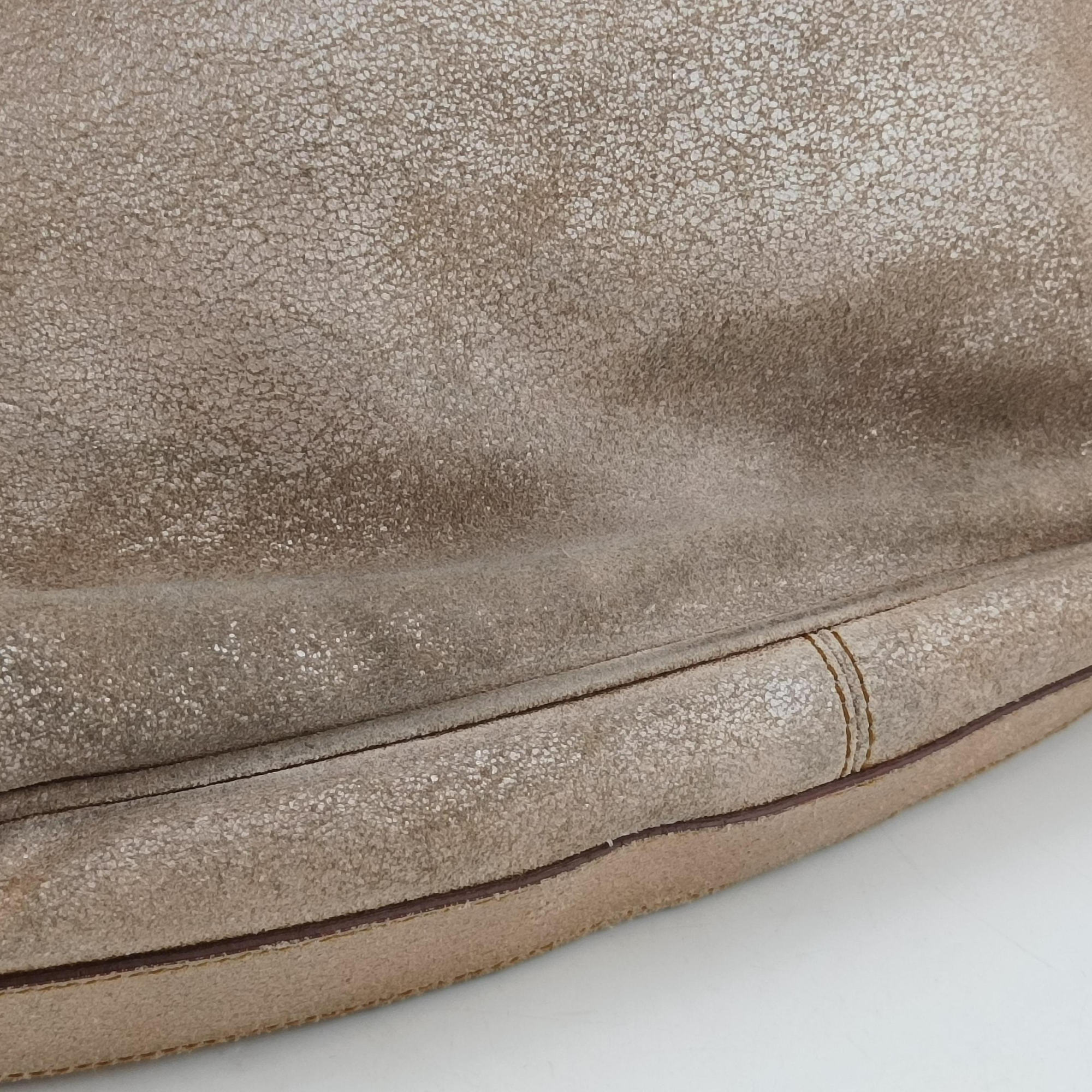 Vintage Christian Dior Gaucho Beige Leather  shoulderbag | stylenewstar