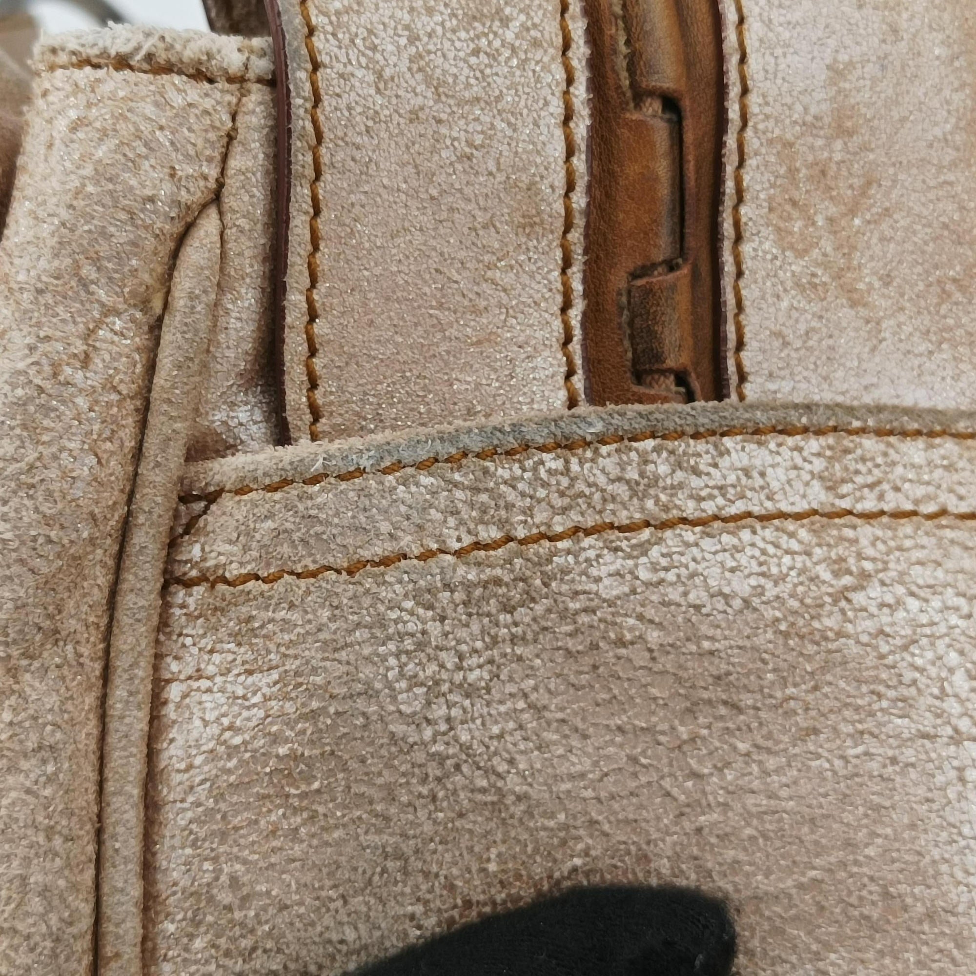 Vintage Christian Dior Gaucho Beige Leather  shoulderbag | stylenewstar