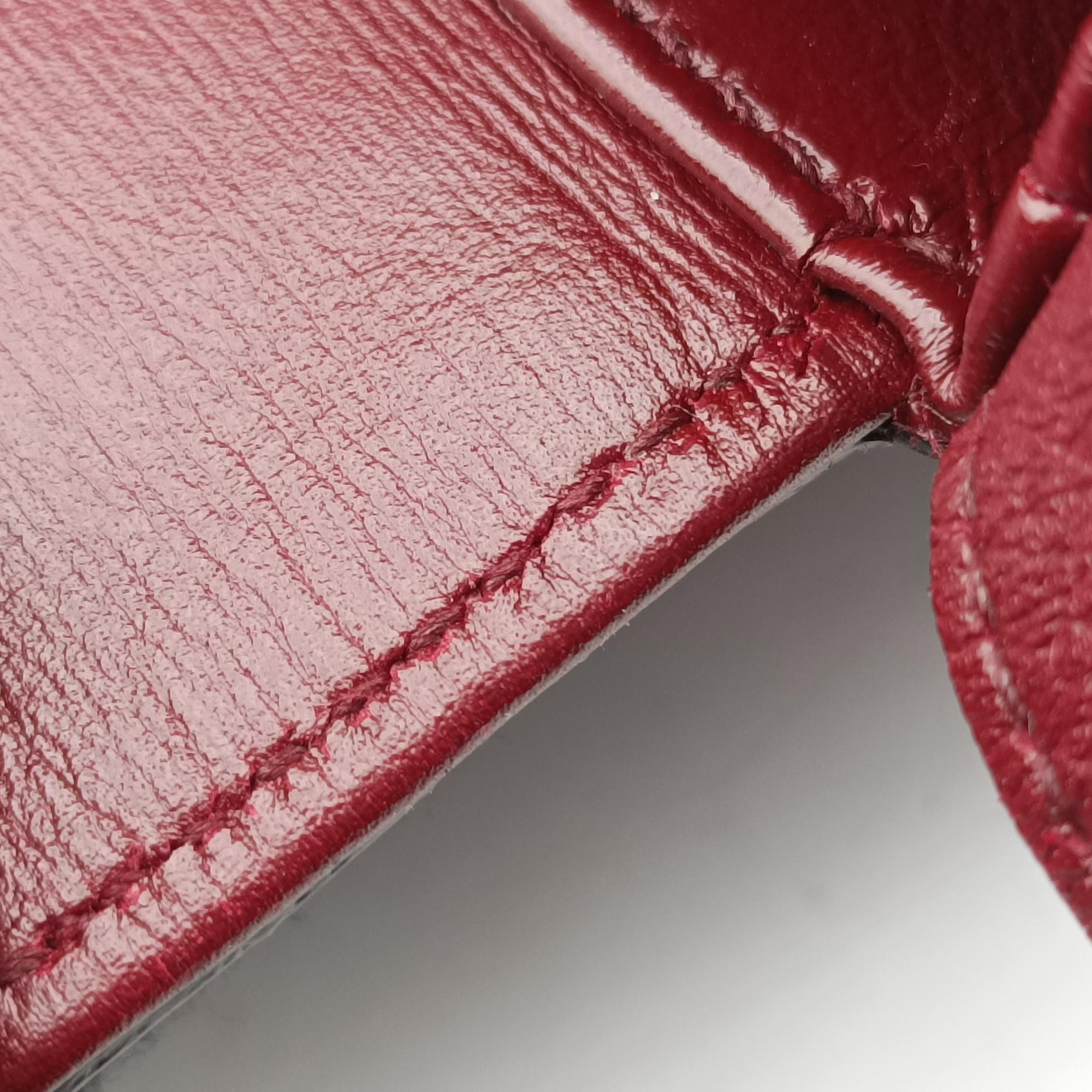 Secondhand Gucci Arli Burgundy Leather 550129 shoulderbag | stylenewstar