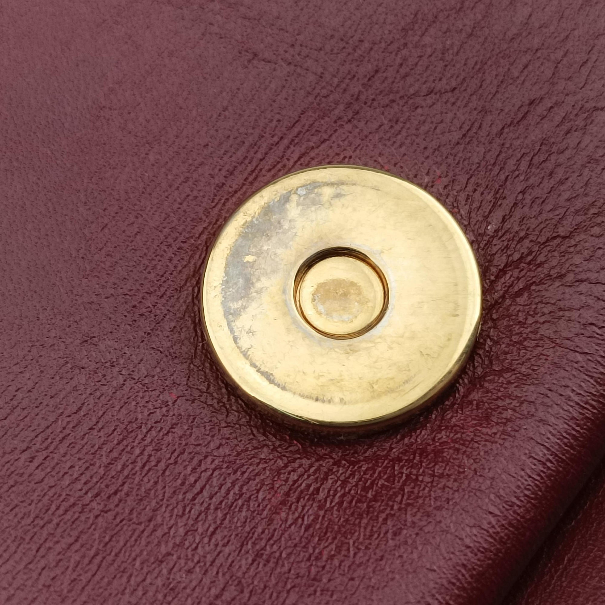 Secondhand Gucci Arli Burgundy Leather 550129 shoulderbag | stylenewstar