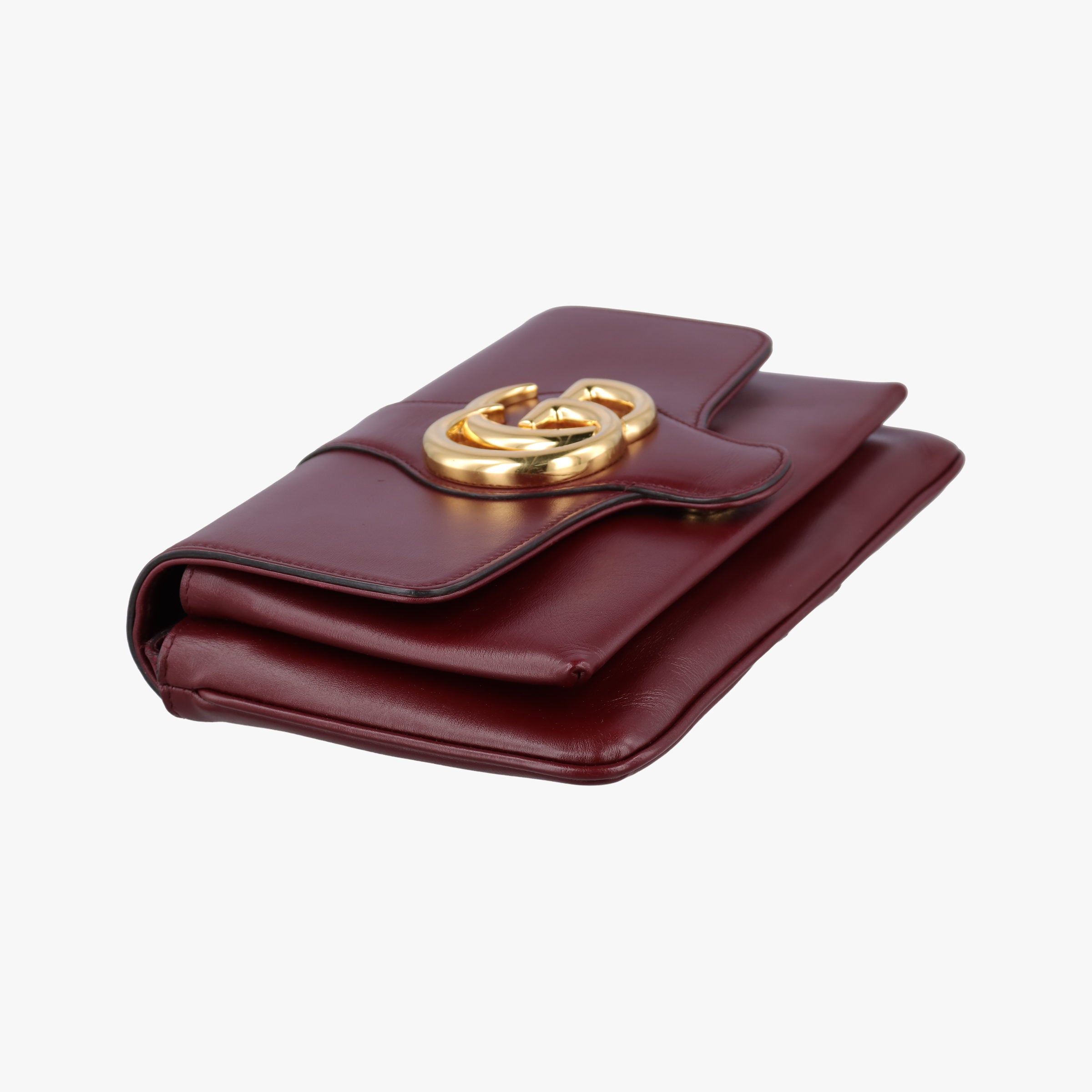 Secondhand Gucci Arli Burgundy Leather 550129 shoulderbag | stylenewstar