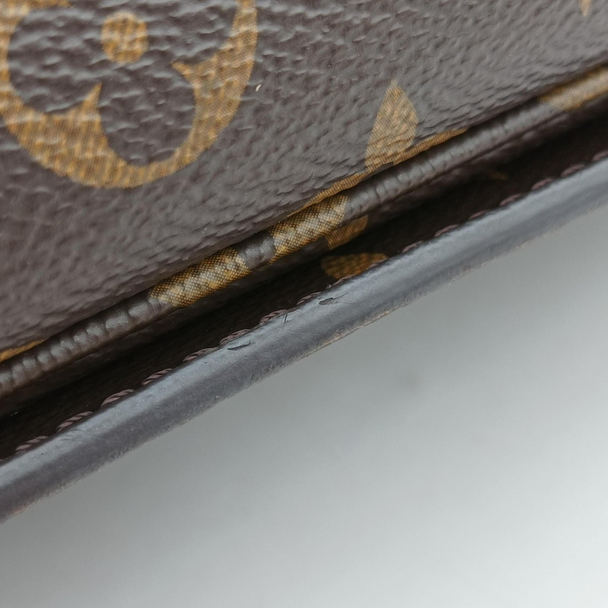 Pre-owned Louis Vuitton Pochette Metis MM Brown Monogram Canvas M44875 shoulderbag | stylenewstar