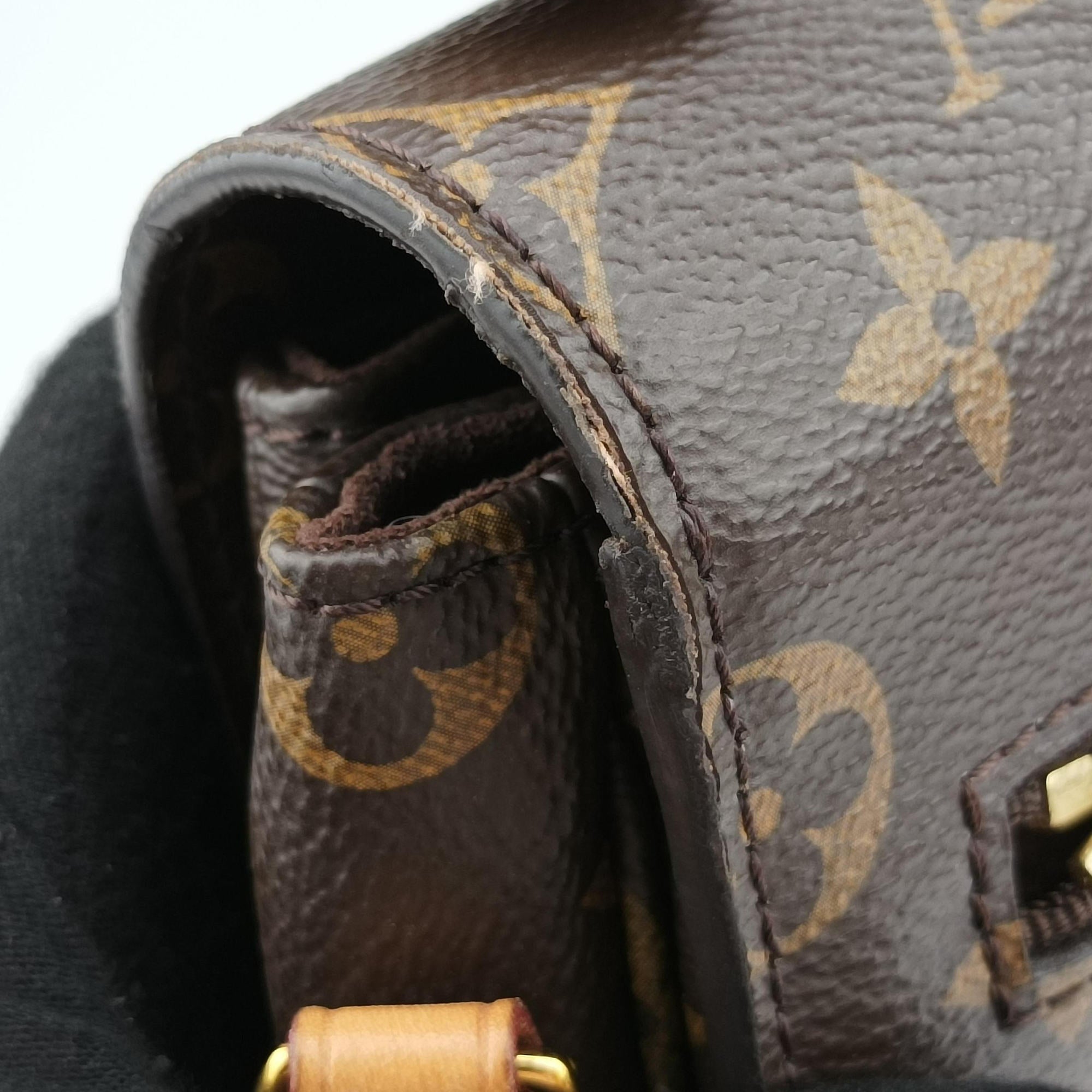 Pre-owned Louis Vuitton Pochette Metis MM Brown Monogram Canvas M44875 shoulderbag | stylenewstar