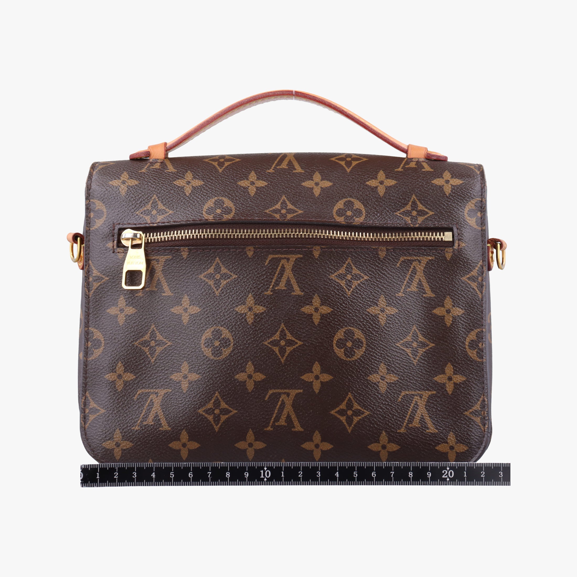 Pre-owned Louis Vuitton Pochette Metis MM Brown Monogram Canvas M44875 shoulderbag | stylenewstar