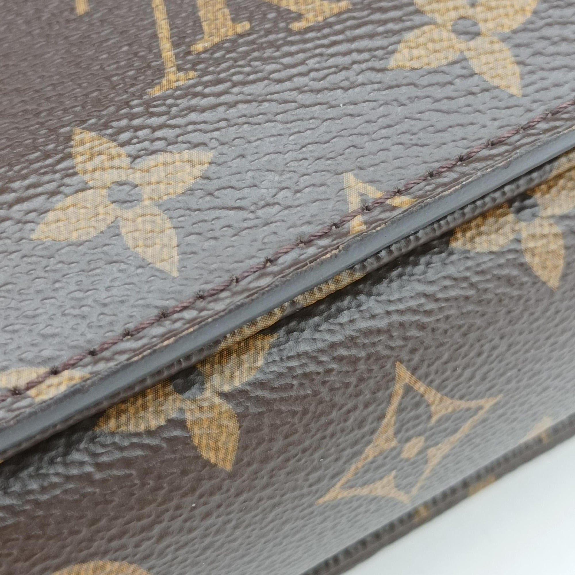 Pre-owned Louis Vuitton Pochette Metis MM Brown Monogram Canvas M44875 shoulderbag | stylenewstar