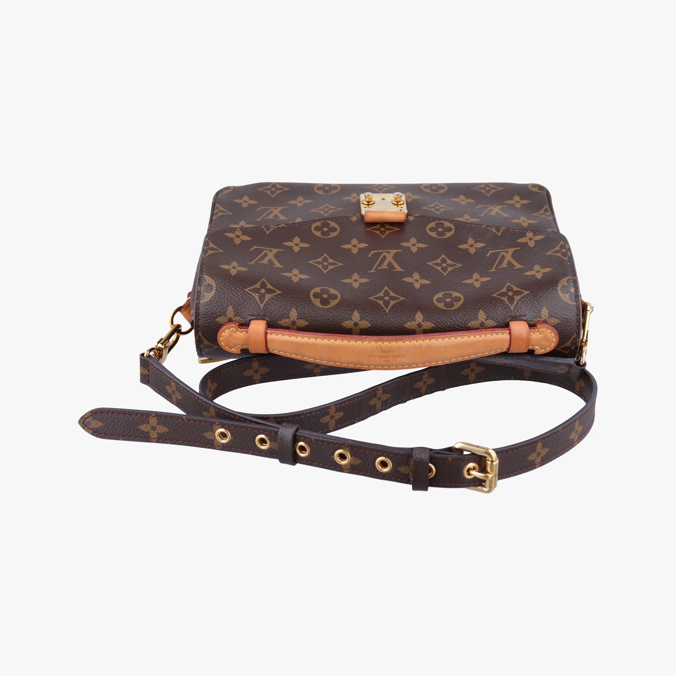 Pre-owned Louis Vuitton Pochette Metis MM Brown Monogram Canvas M44875 shoulderbag | stylenewstar