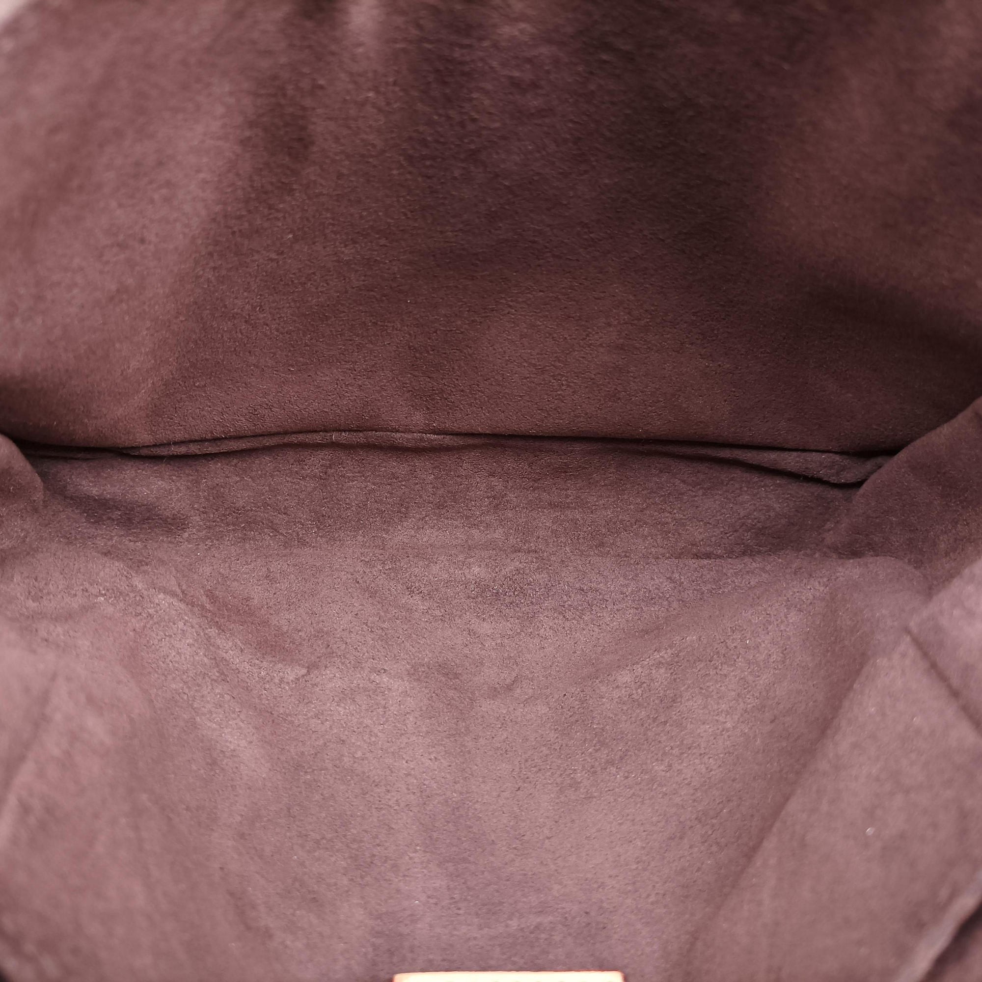 Pre-owned Louis Vuitton Pochette Metis MM Brown Monogram Canvas M44875 shoulderbag | stylenewstar