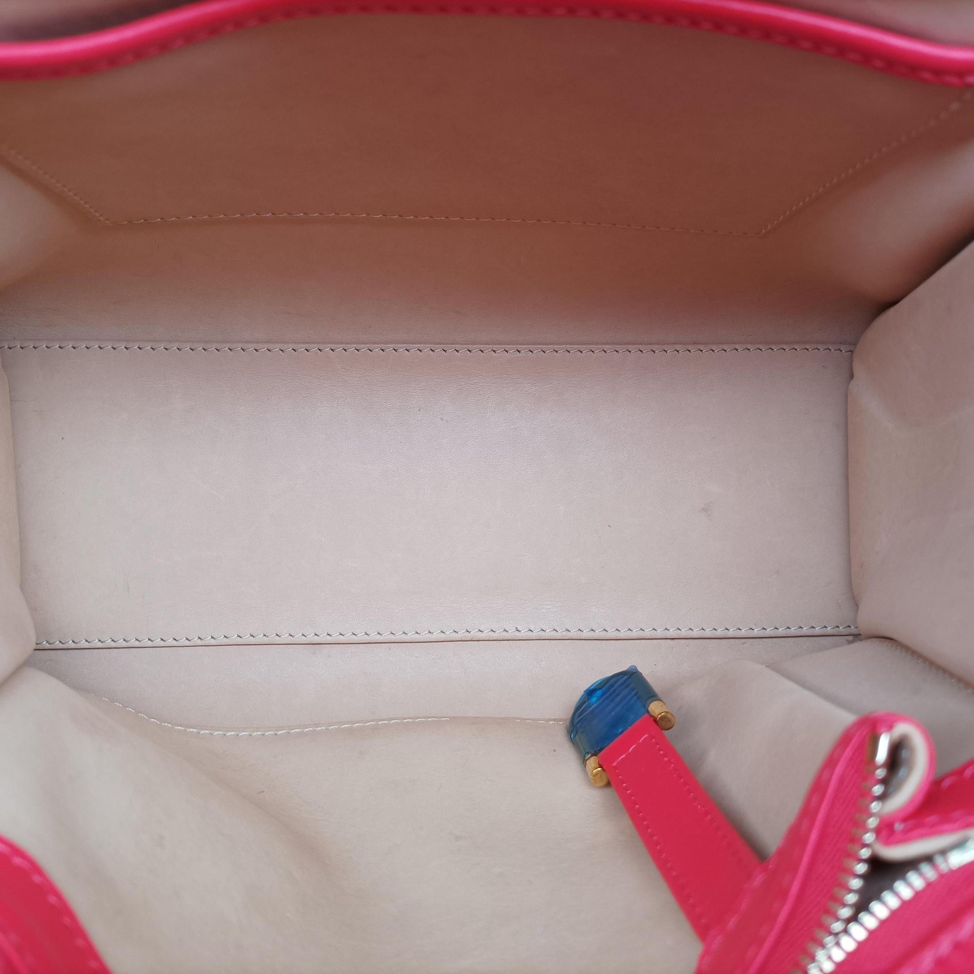 Pre-owned Delvaux Tan pete Red Leather  shoulderbag | stylenewstar