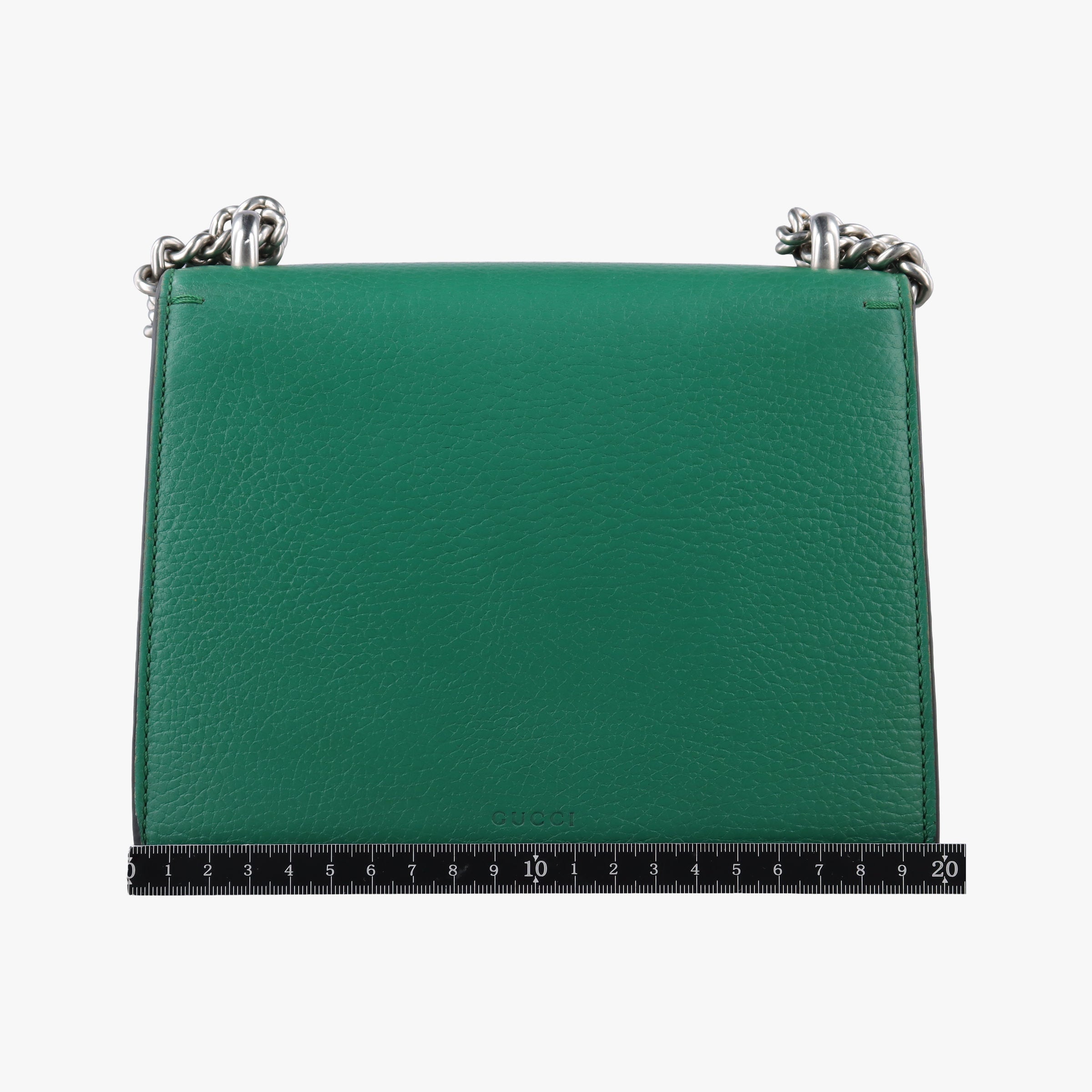 Pre-owned Gucci Dionysus Green Leather 421970 shoulderbag | stylenewstar